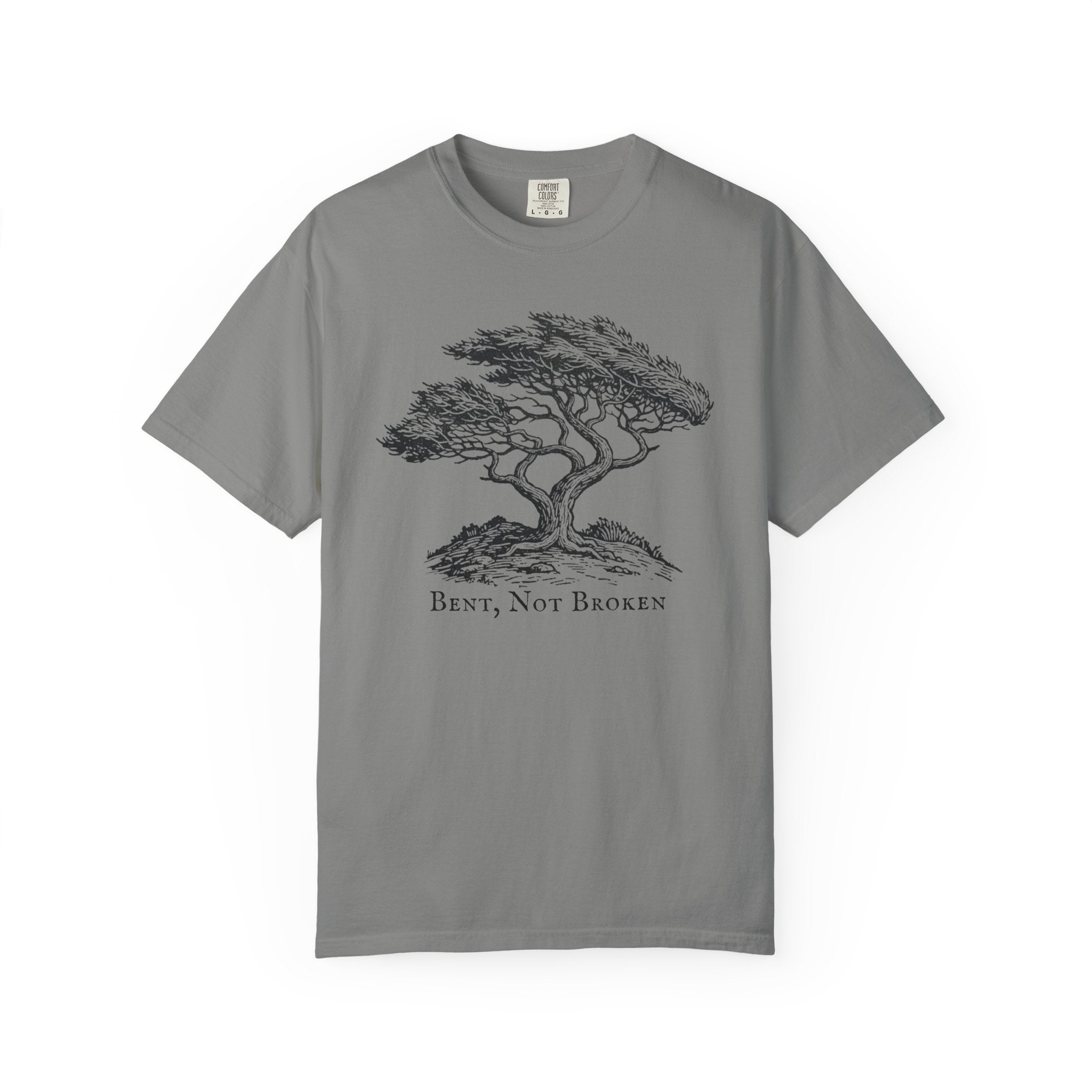 Bent Not Broken Tree T-Shirt