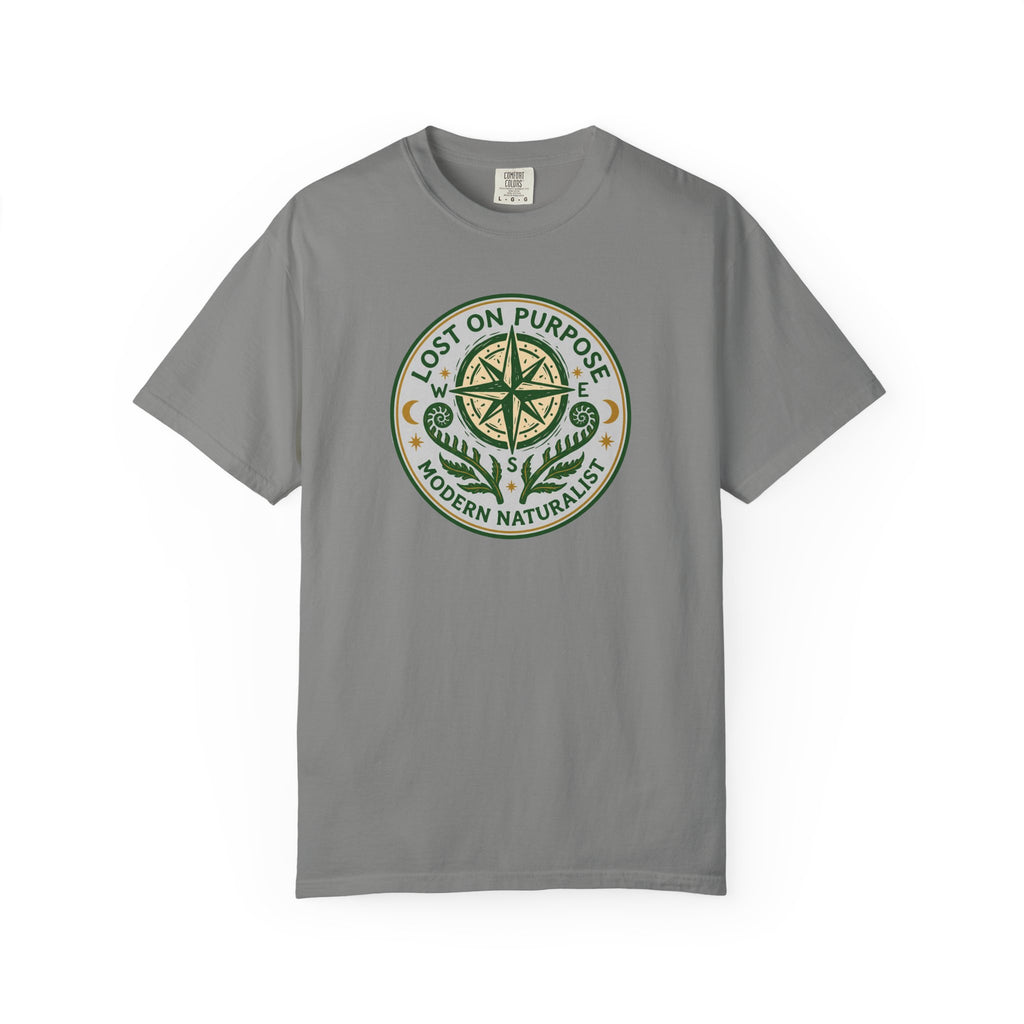 Lost on Purpose Green Badge T-Shirt