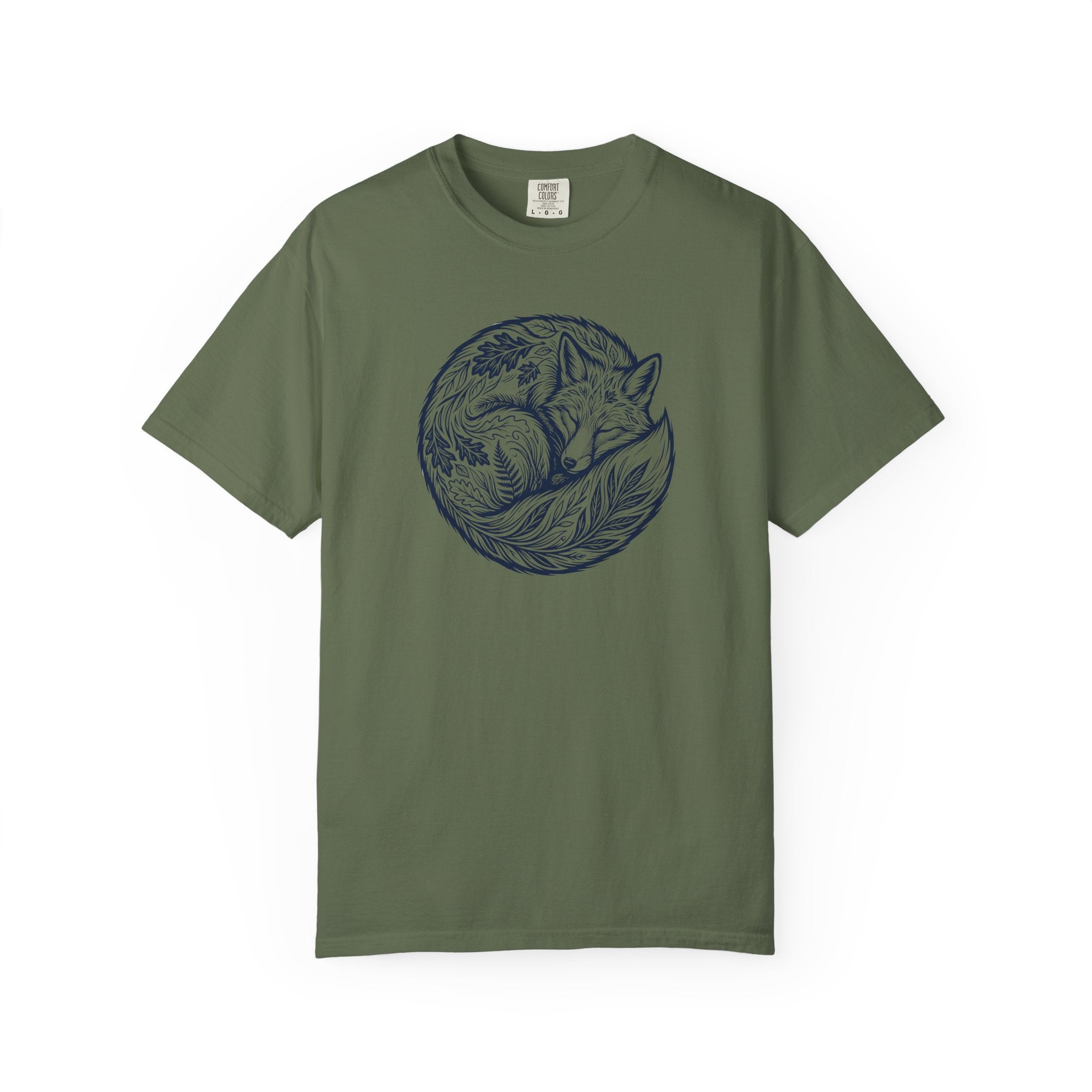 Woodland Sleeping Fox T-Shirt