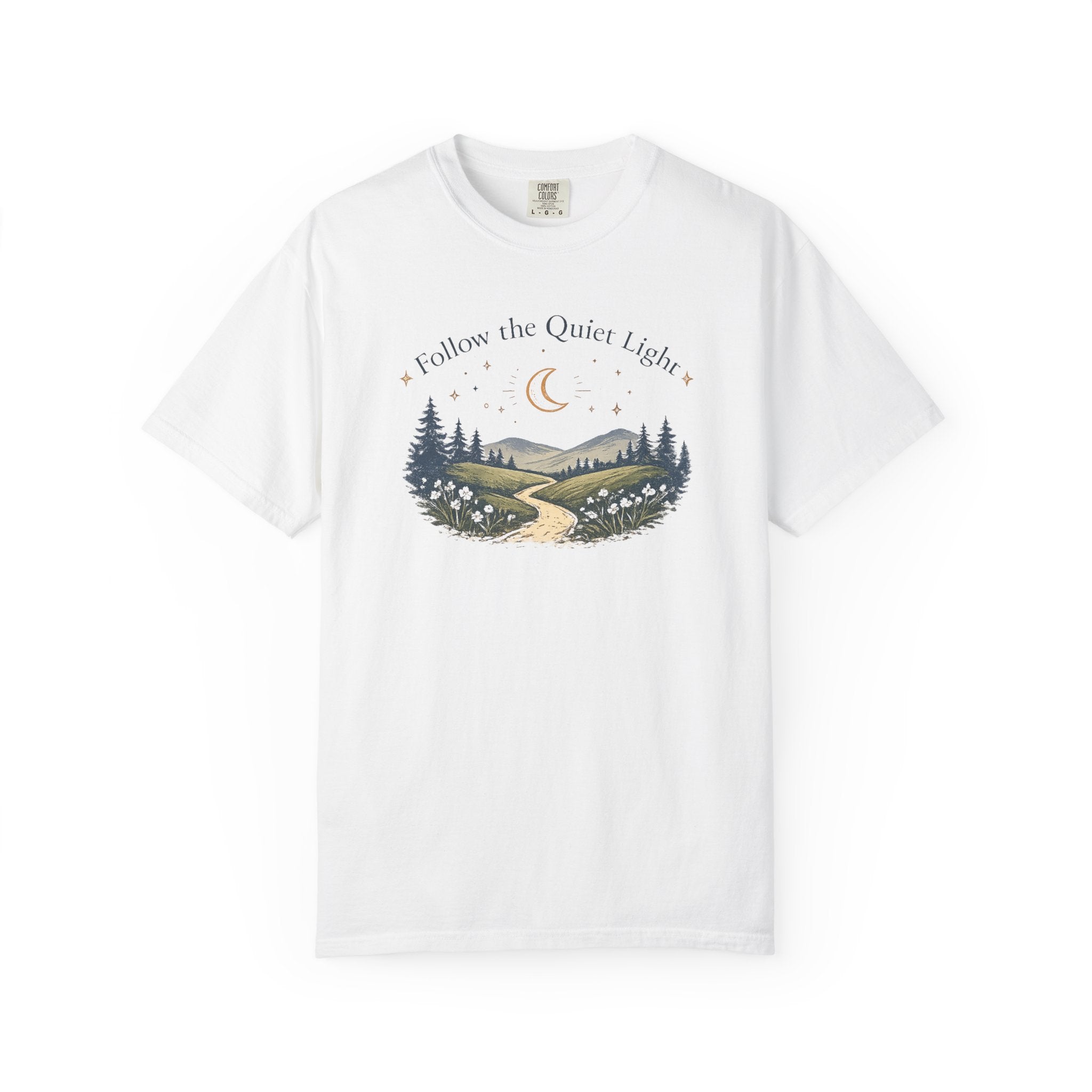 Follow The Quiet Light - Mountain Trail T-Shirt