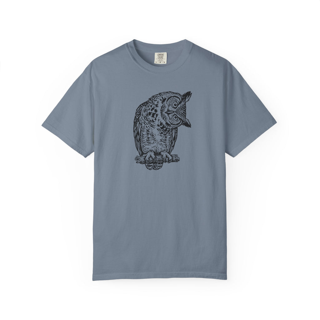 Great Horned Owl Watcher T-Shirt