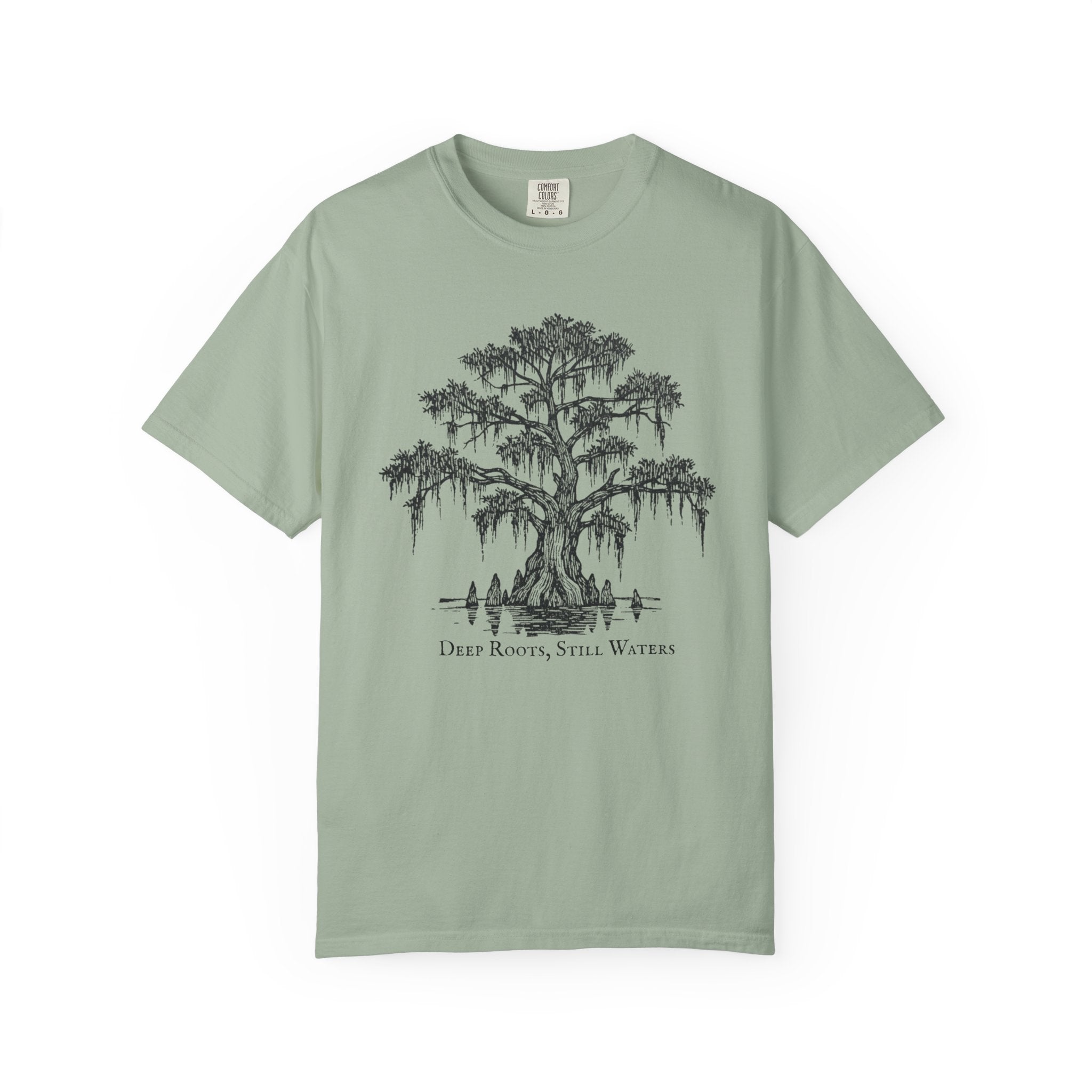 Deep Roots Still Water Tree T-Shirt