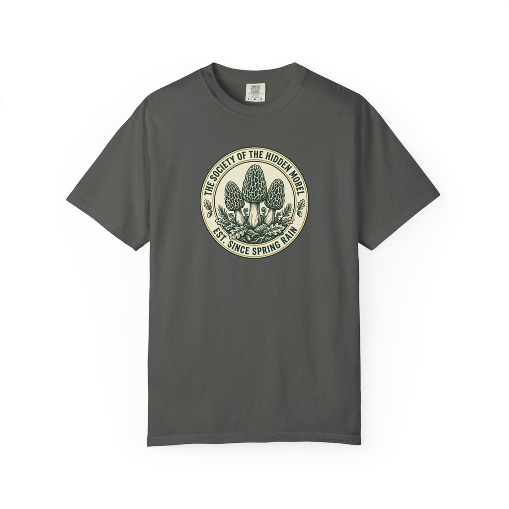 Society of the Hidden Morel Mushroom T-Shirt