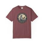 Quiet Observer's Field Guide Mushroom Fern Badge T-Shirt