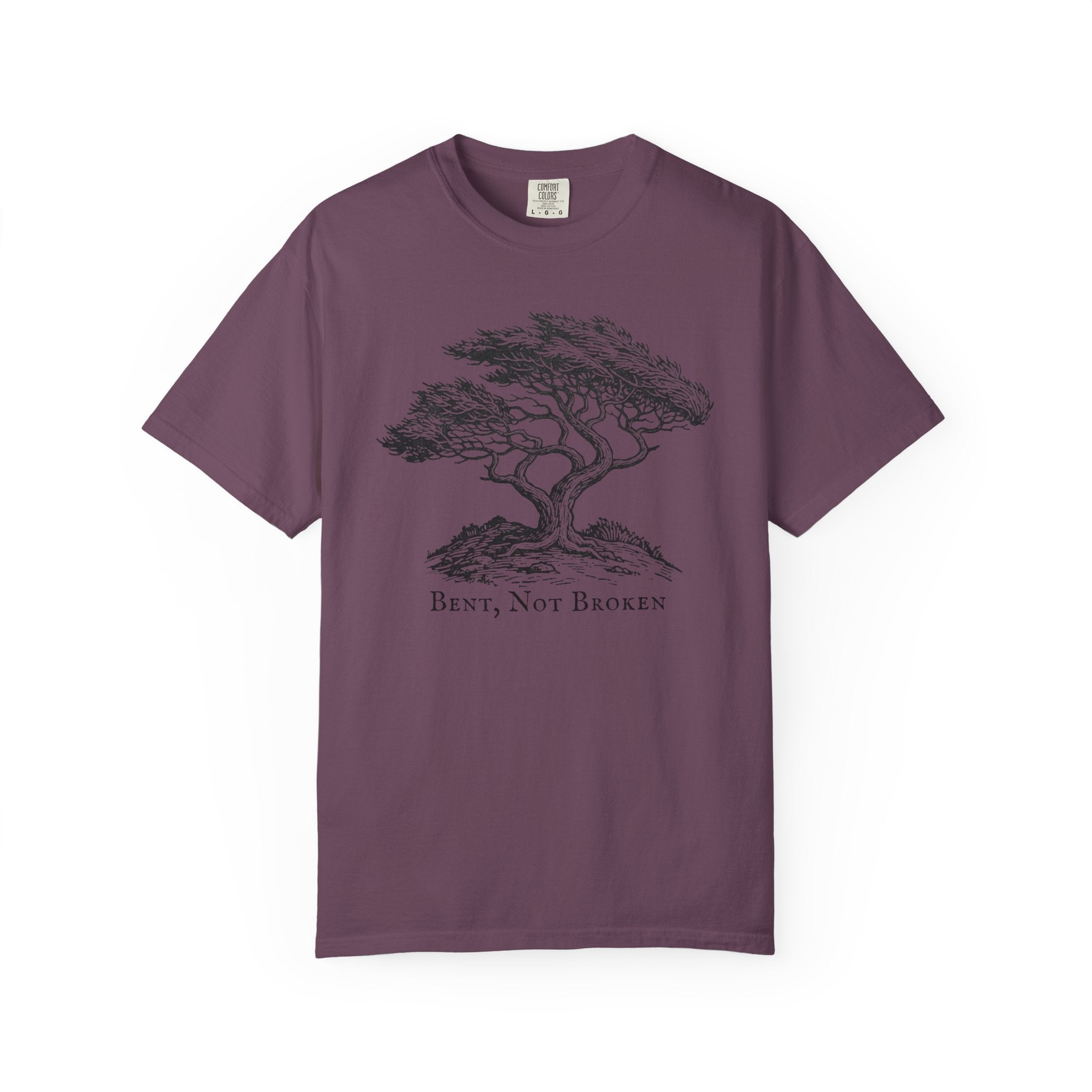 Bent Not Broken Tree T-Shirt