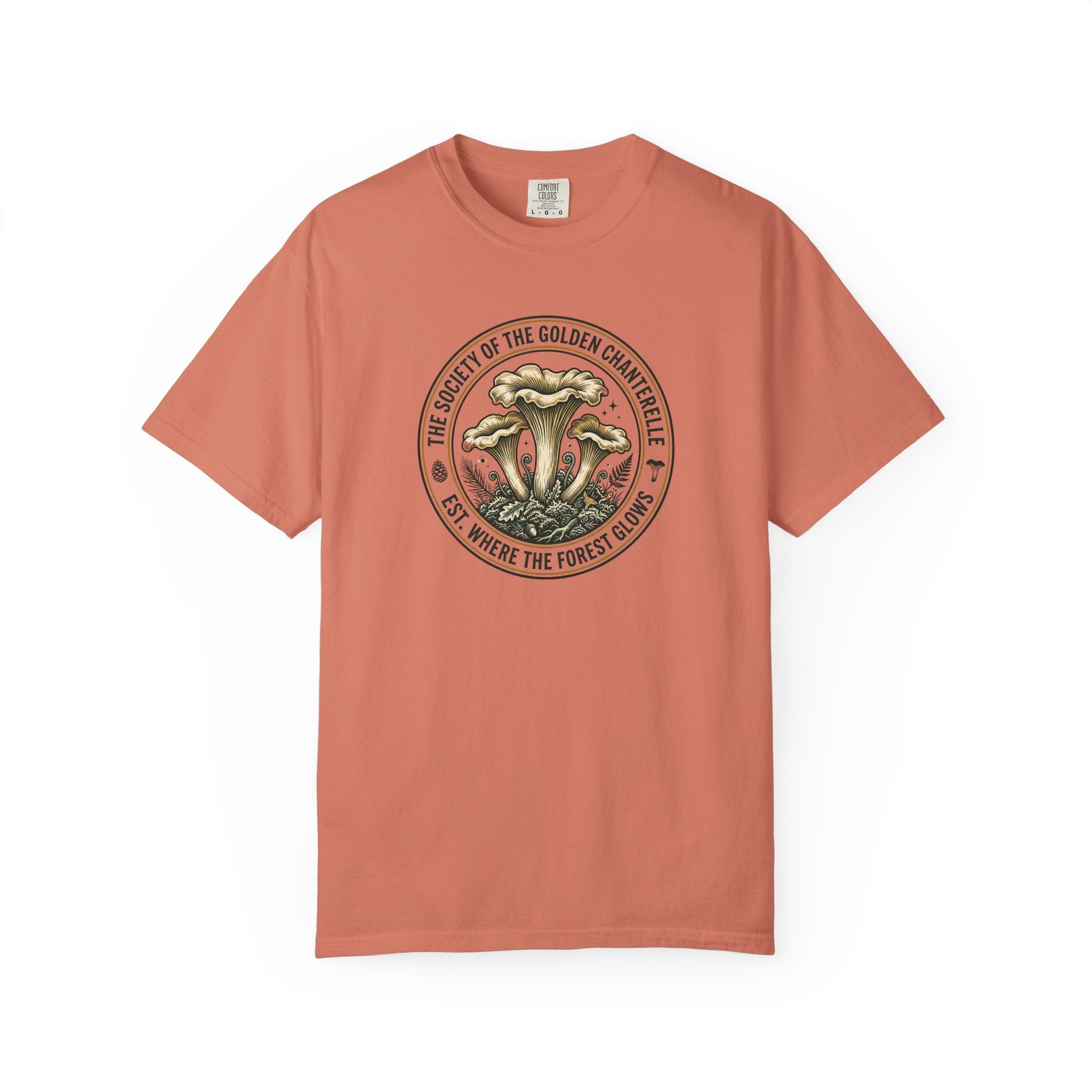 Society of the Golden Chanterelle Mushroom T-Shirt