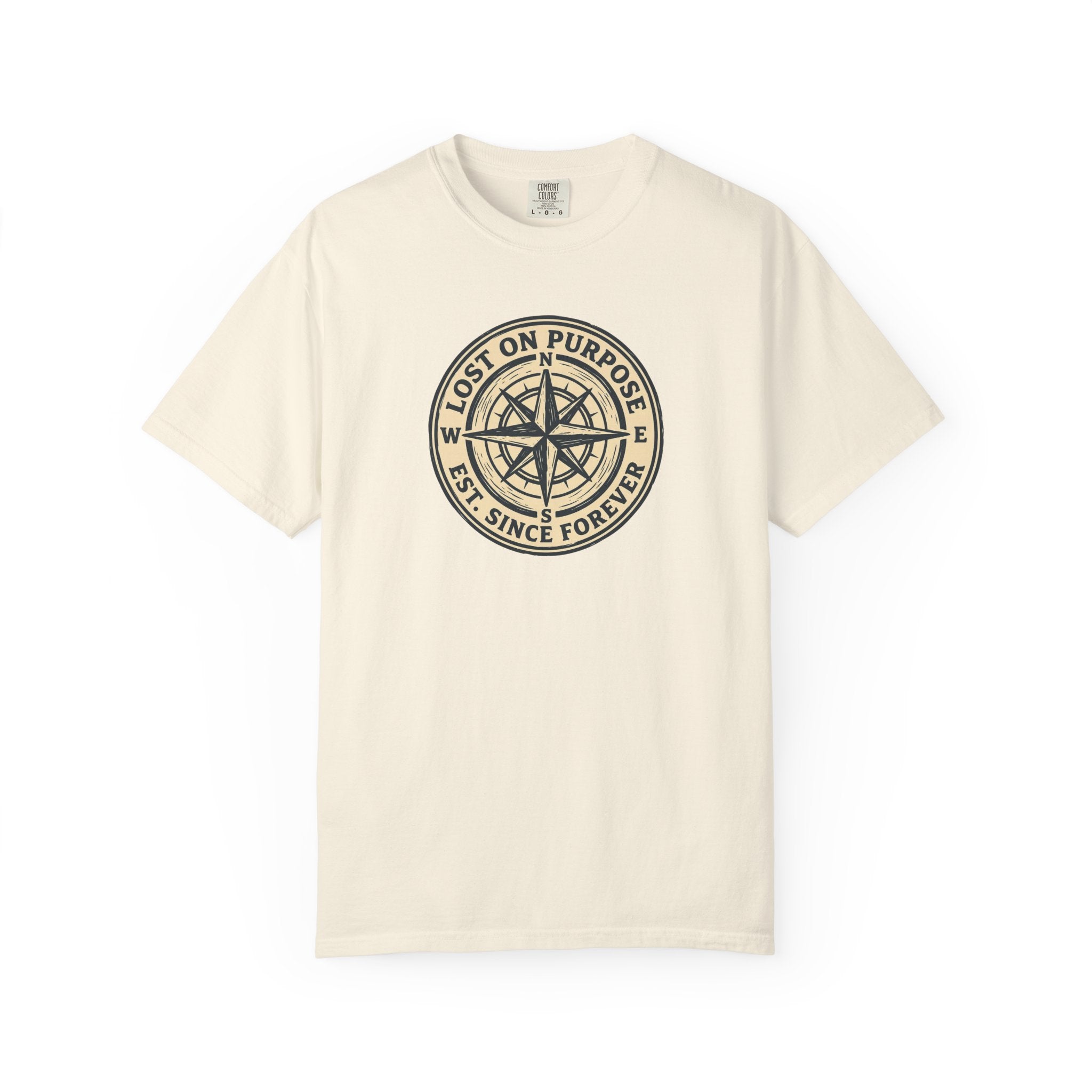 Lost on Purpose Gold Badge T-Shirt