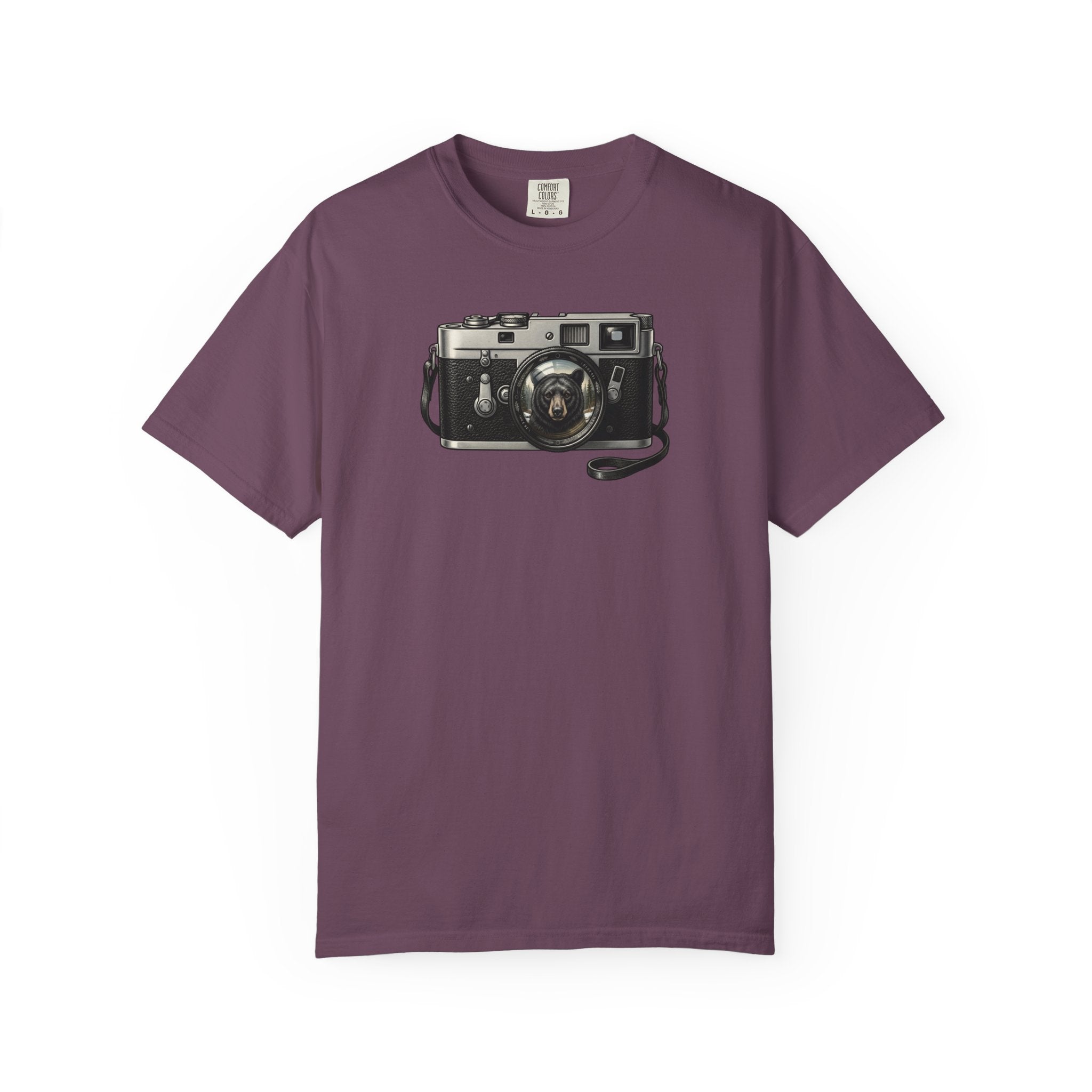 Black Bear Camera T-Shirt