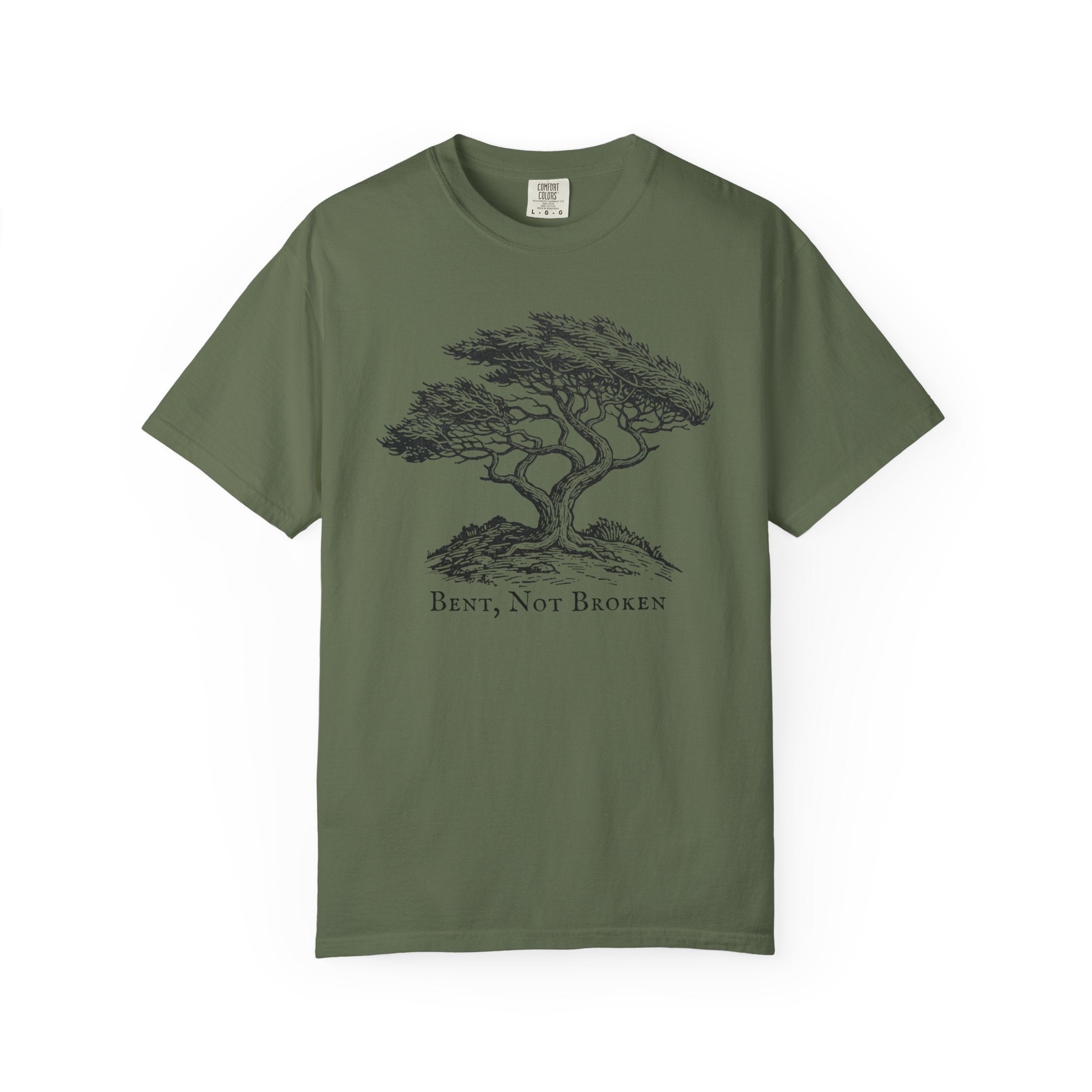 Bent Not Broken Tree T-Shirt