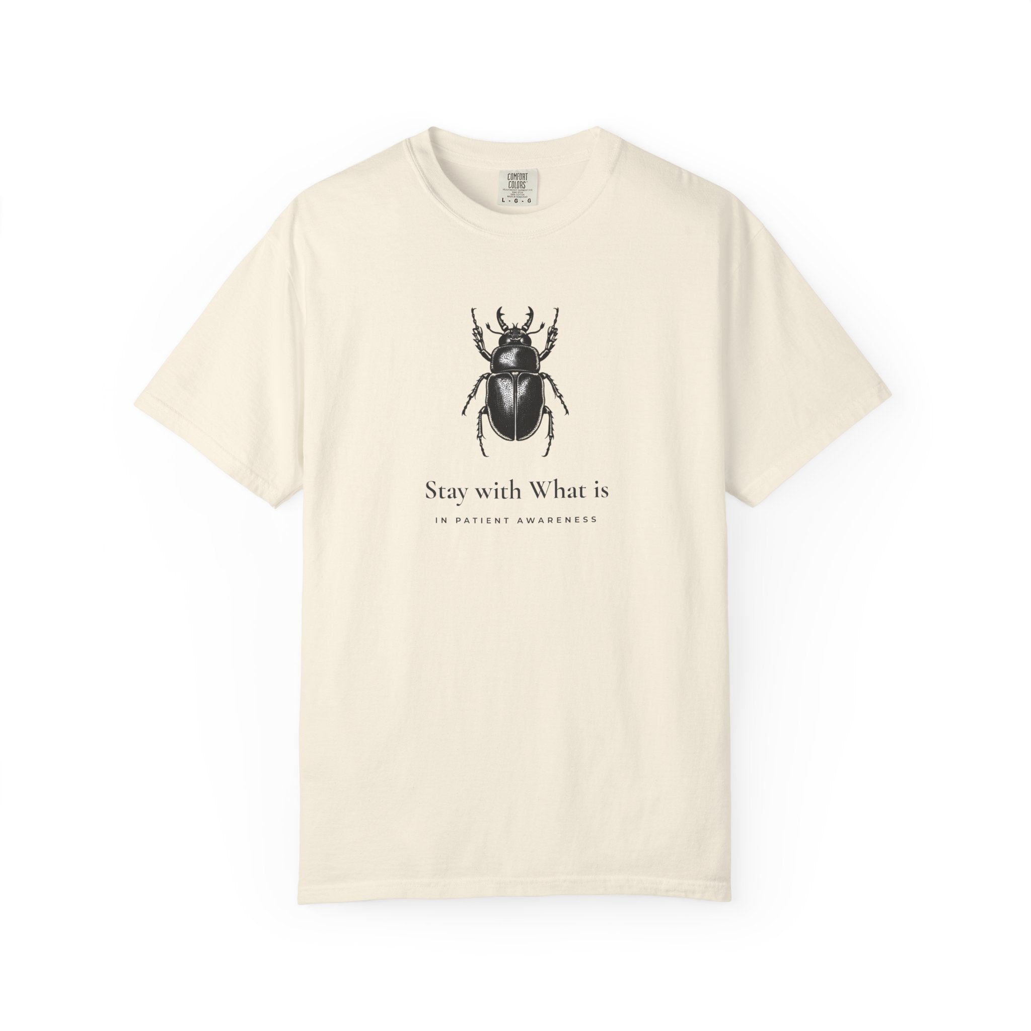 Stay with What is, Beetle T-Shirt