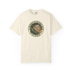 Society of the Mossy Log Mushroom Badge T-Shirt