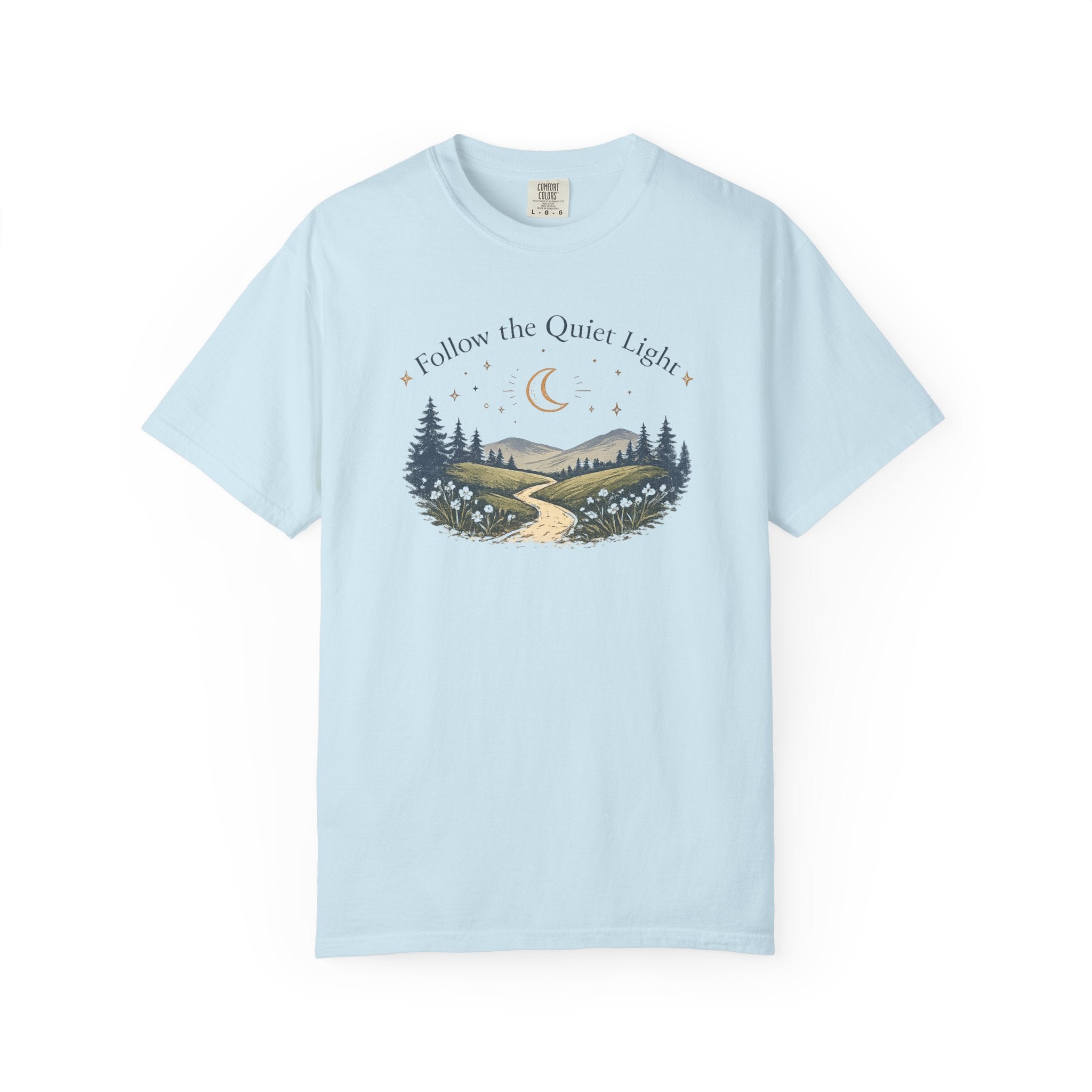 Follow The Quiet Light - Mountain Trail T-Shirt