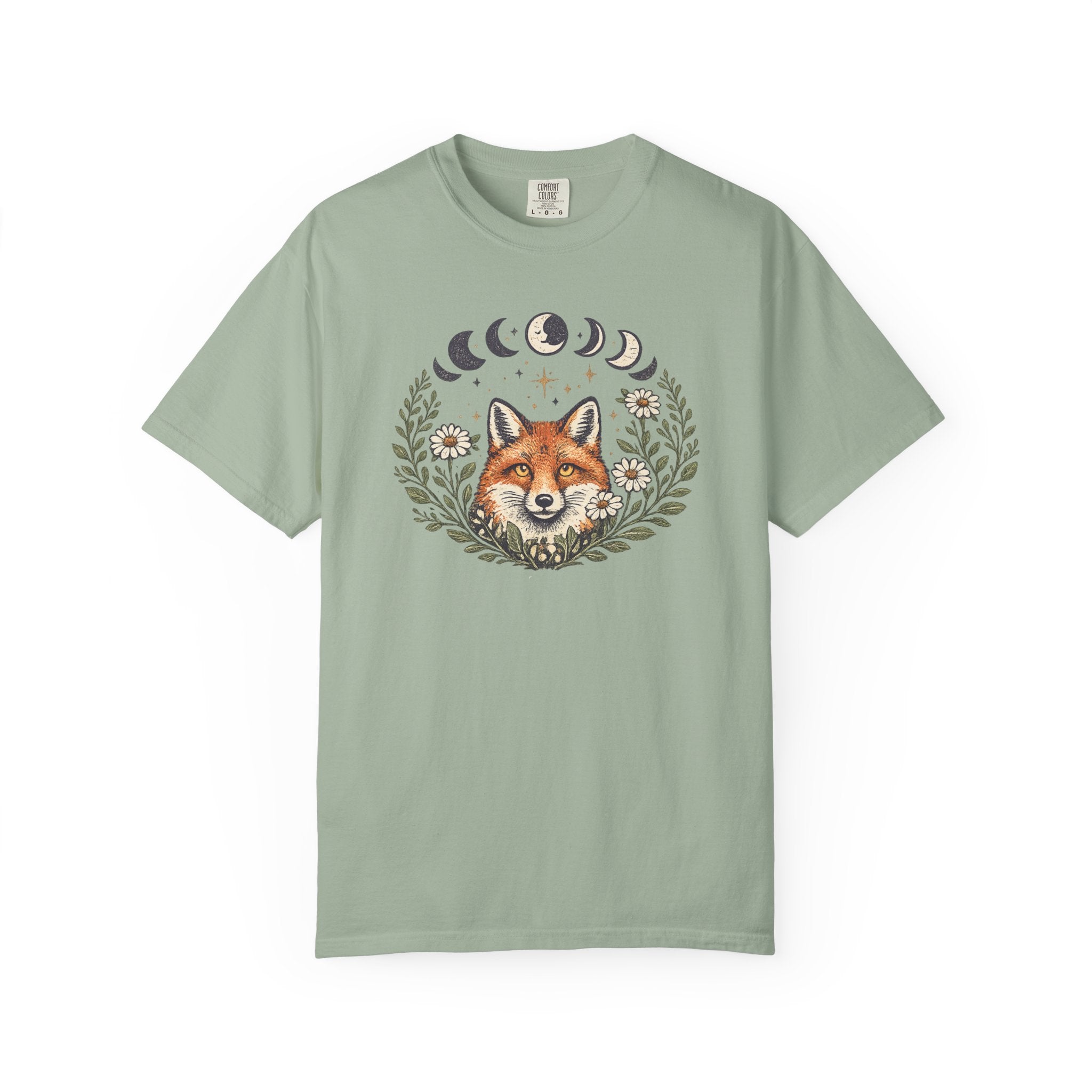 Moon Phase Fox T-Shirt