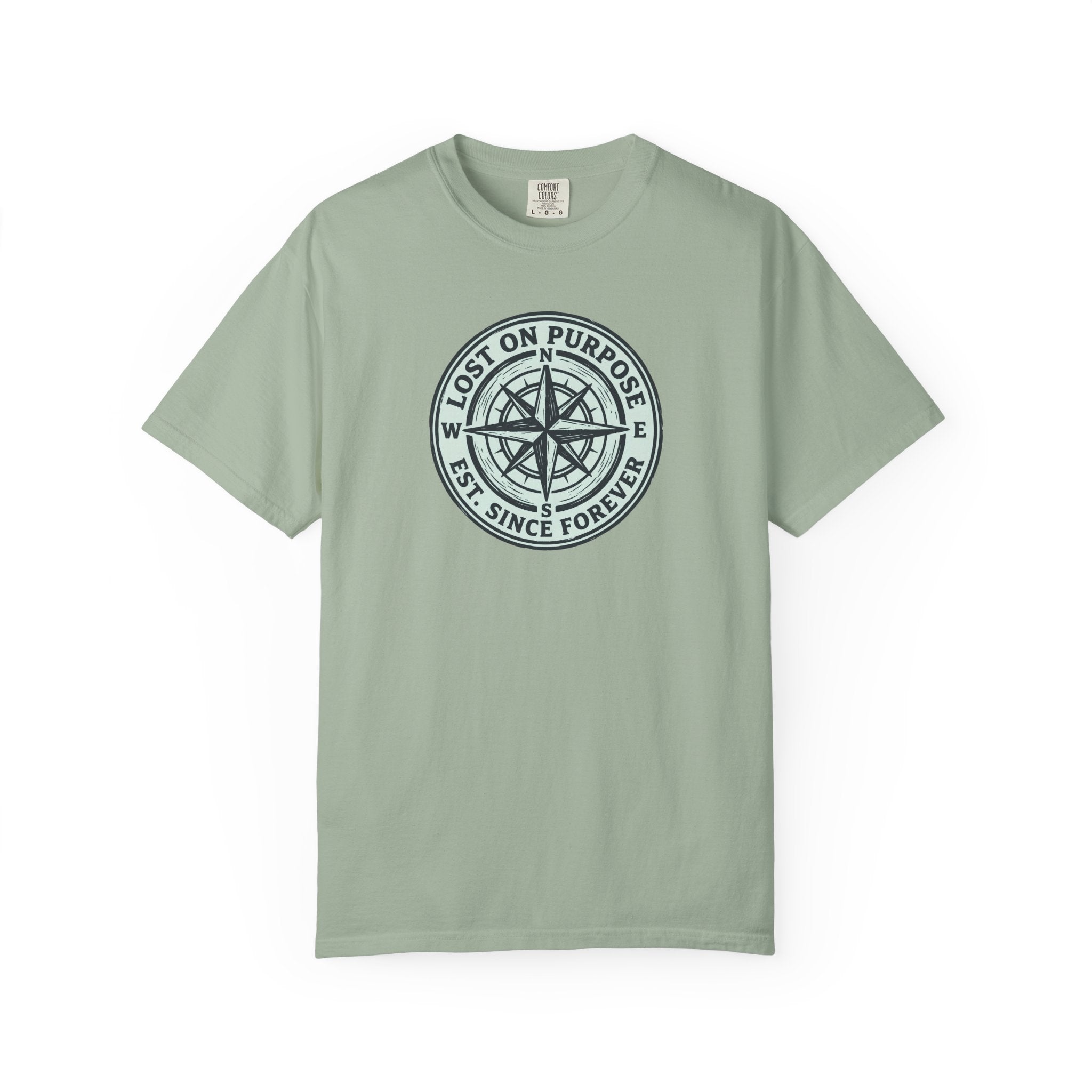 Lost on Purpose Mint Badge T-Shirt