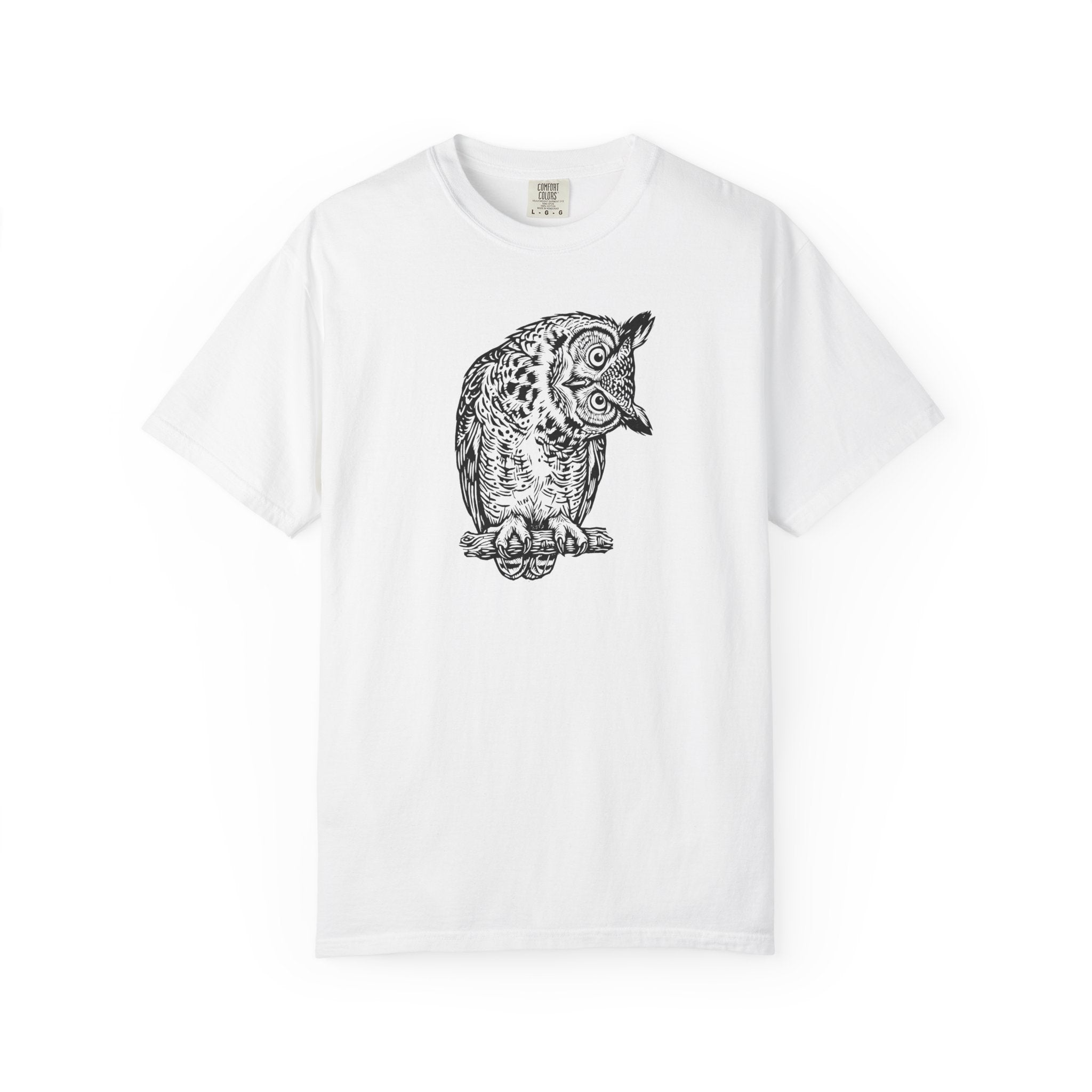 Great Horned Owl Watcher T-Shirt