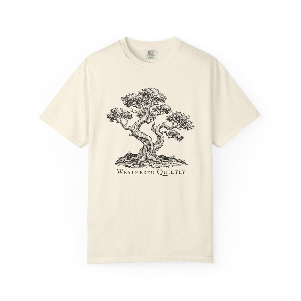 Weathered Quietly Tree T-Shirt