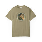 Society of the Mossy Log Mushroom Badge T-Shirt