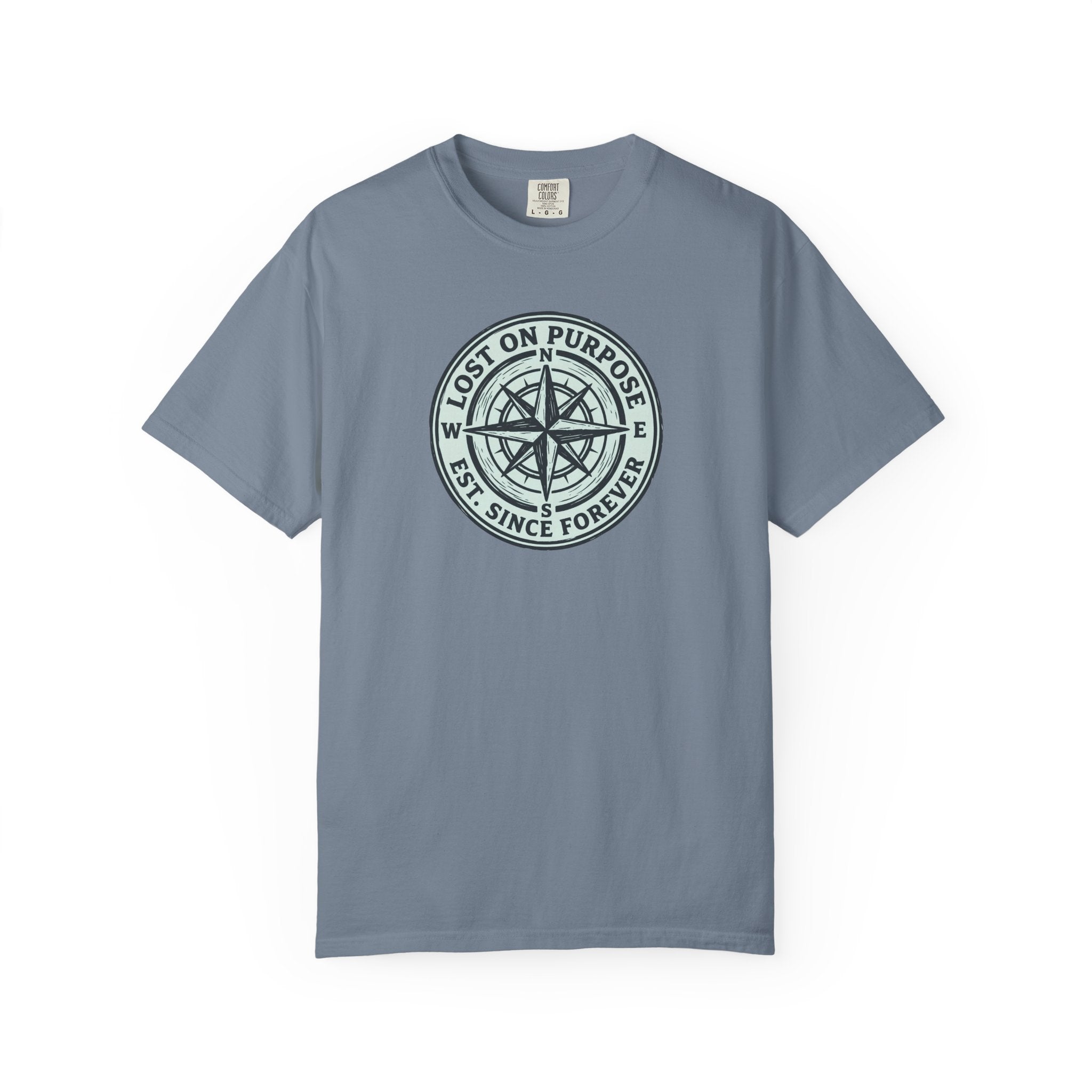 Lost on Purpose Mint Badge T-Shirt