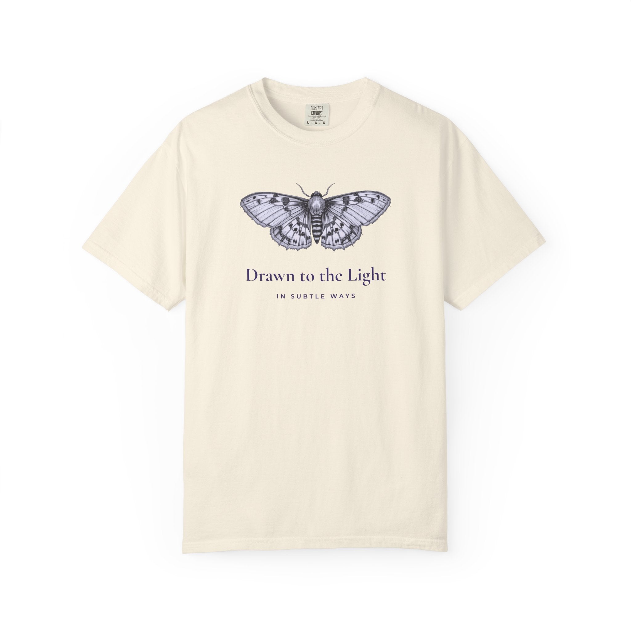 Drawn to the Light Moth T-Shirt