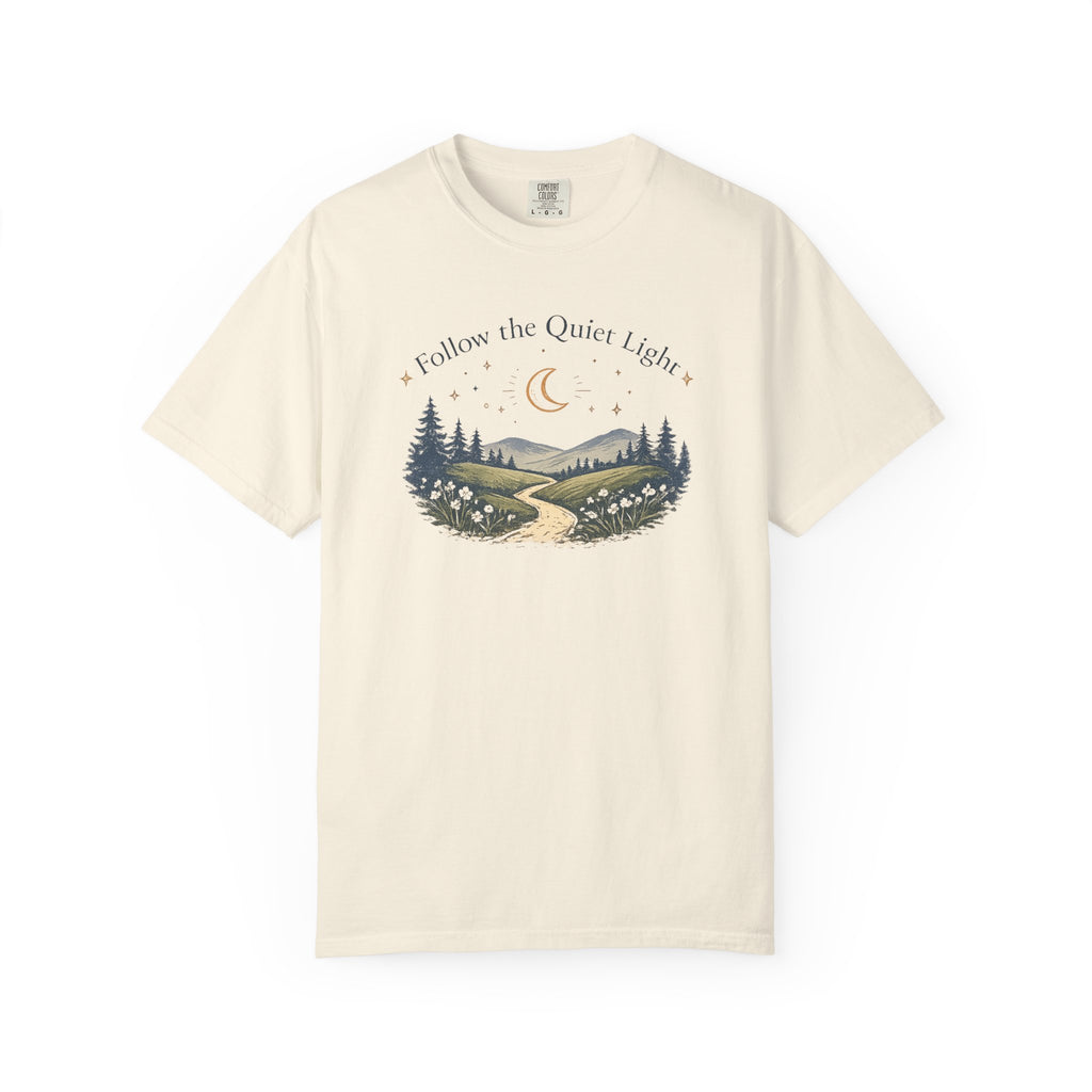 Follow The Quiet Light - Mountain Trail T-Shirt