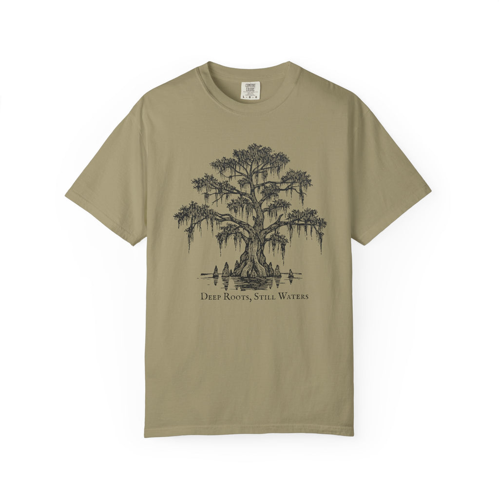 Deep Roots Still Water Tree T-Shirt