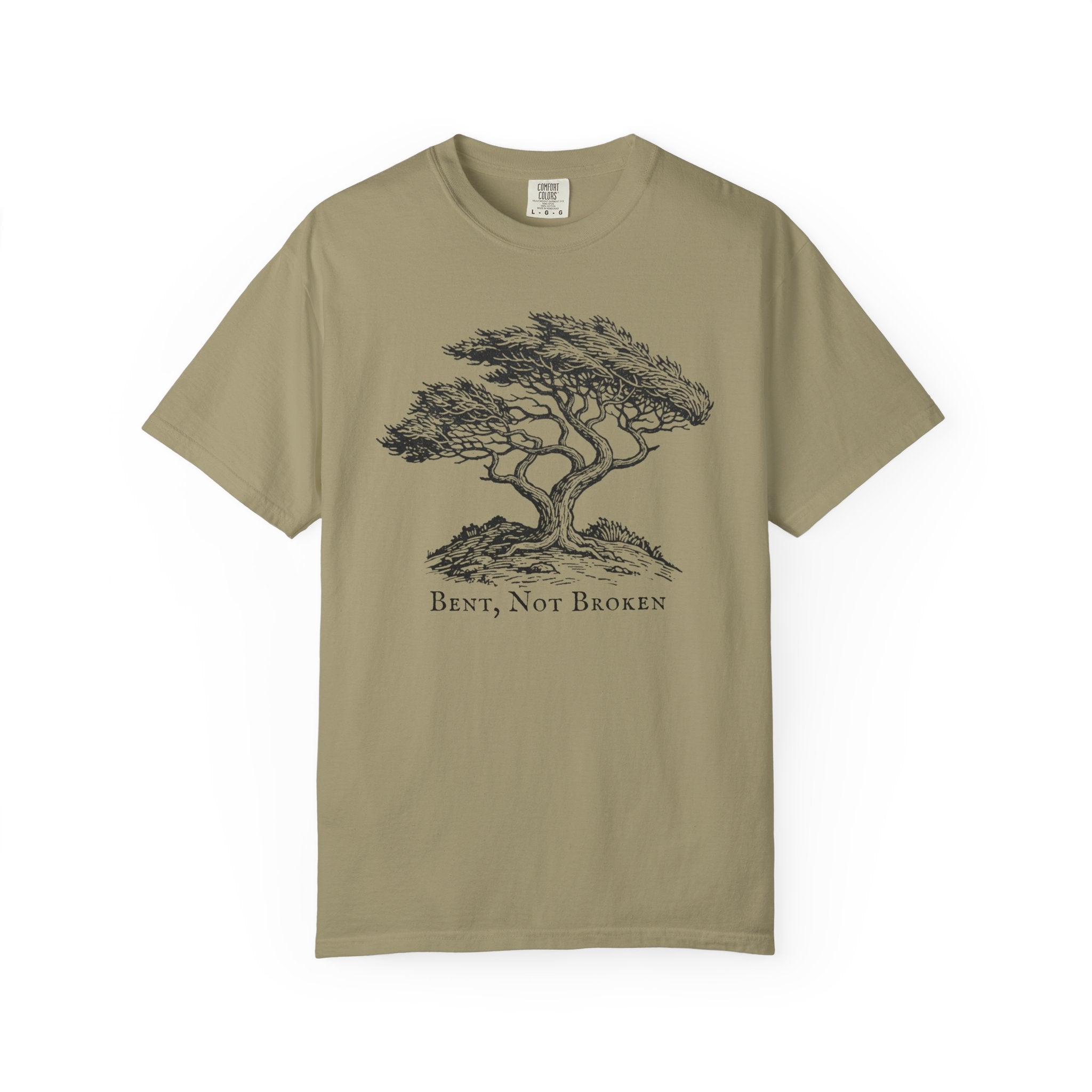 Bent Not Broken Tree T-Shirt