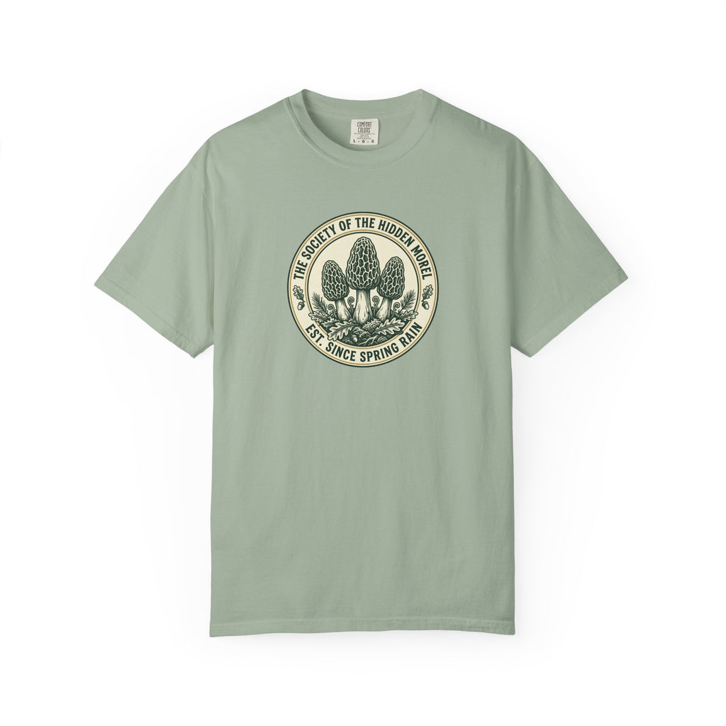 Society of the Hidden Morel Mushroom T-Shirt