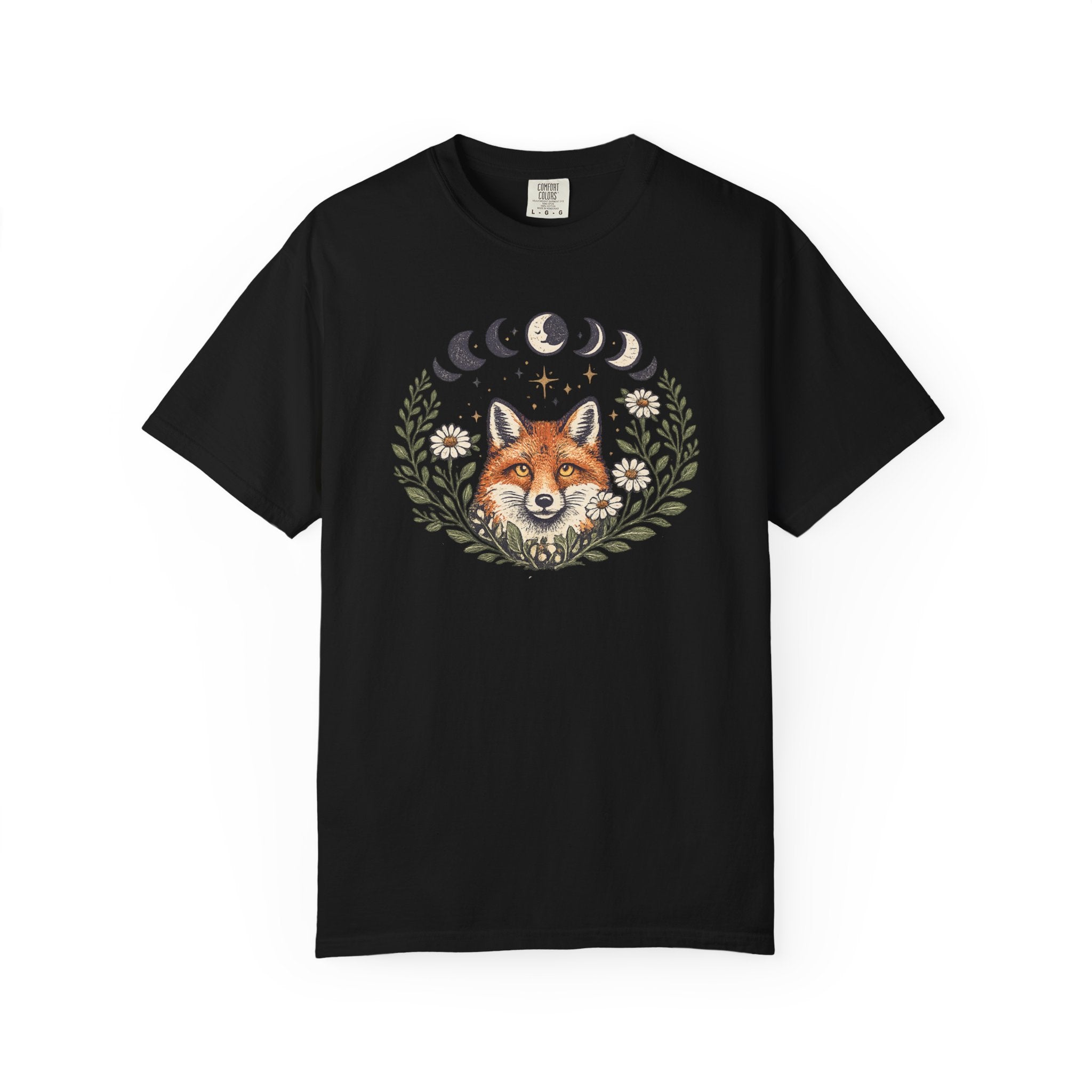 Moon Phase Fox T-Shirt