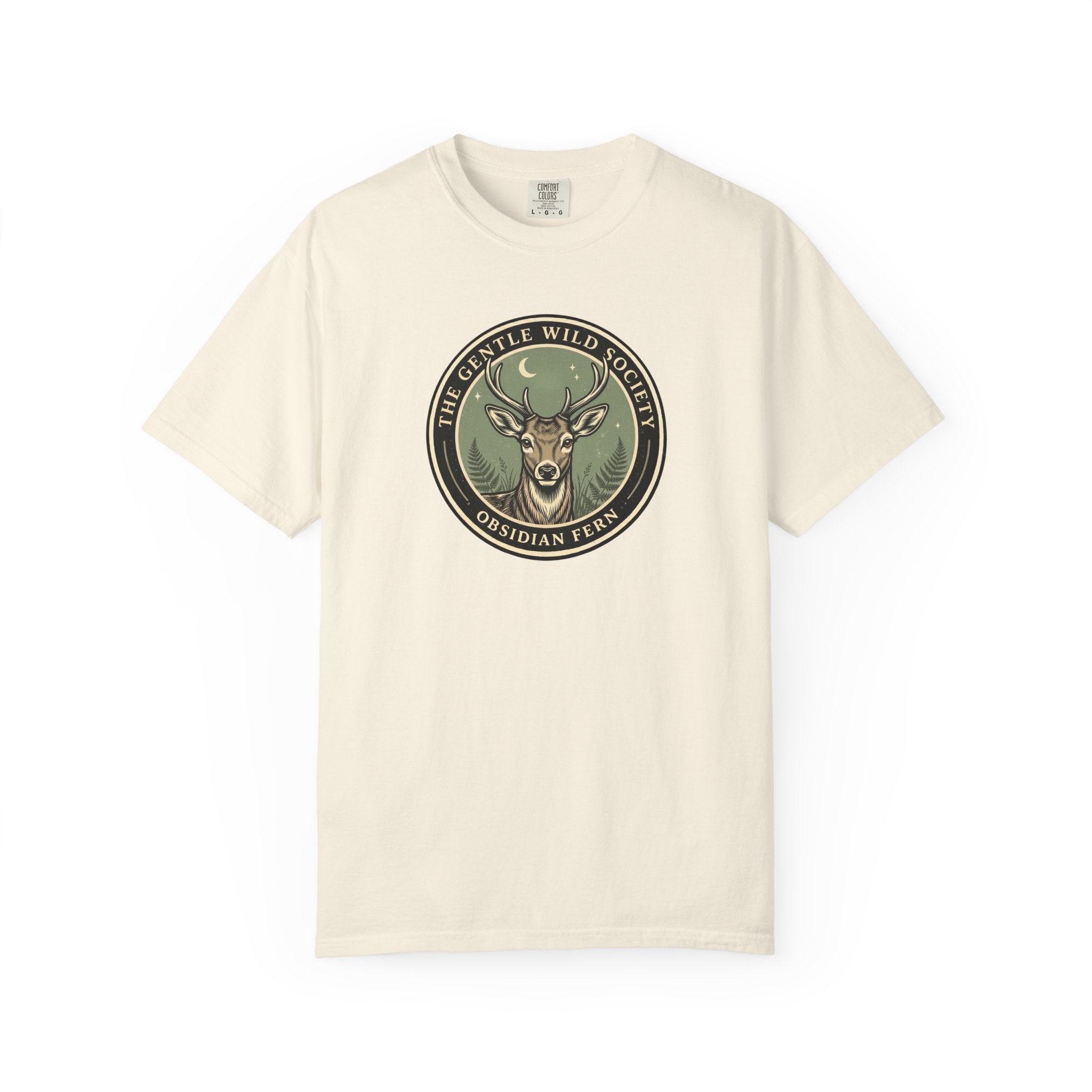 Gentle Wild Society Deer Badge T-Shirt