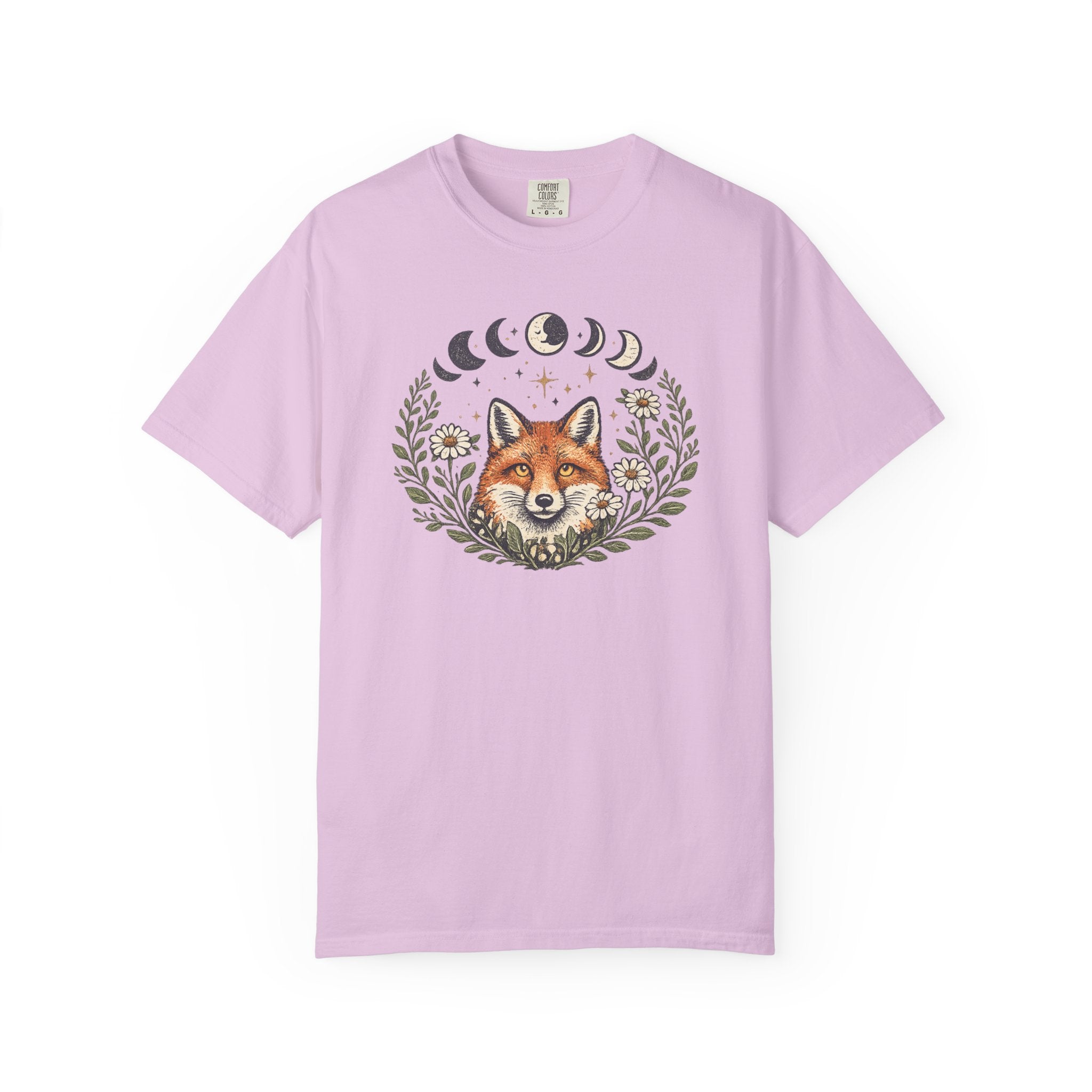 Moon Phase Fox T-Shirt