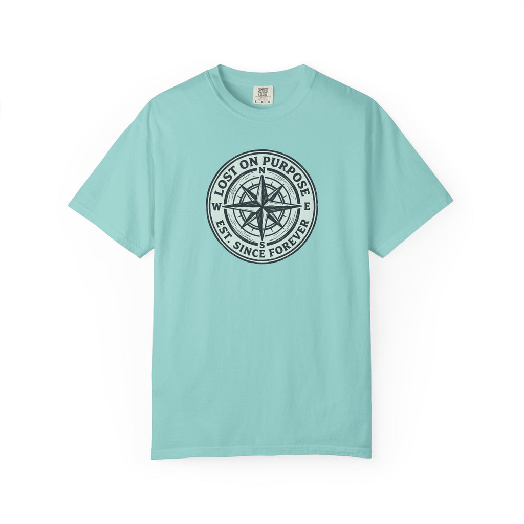 Lost on Purpose Mint Badge T-Shirt