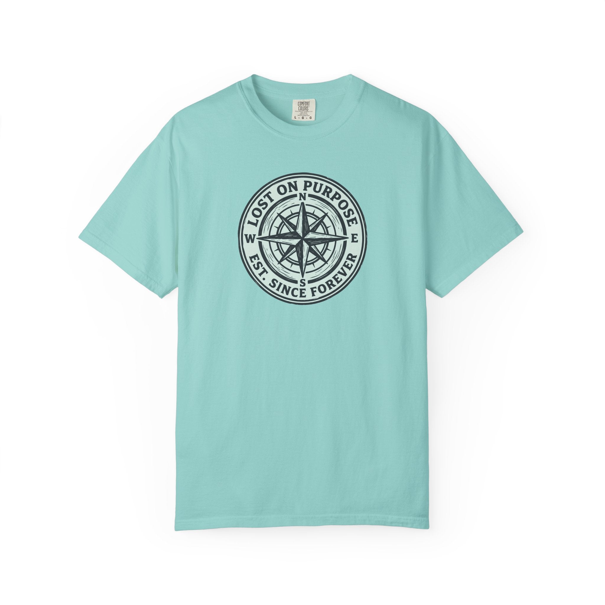 Lost on Purpose Mint Badge T-Shirt