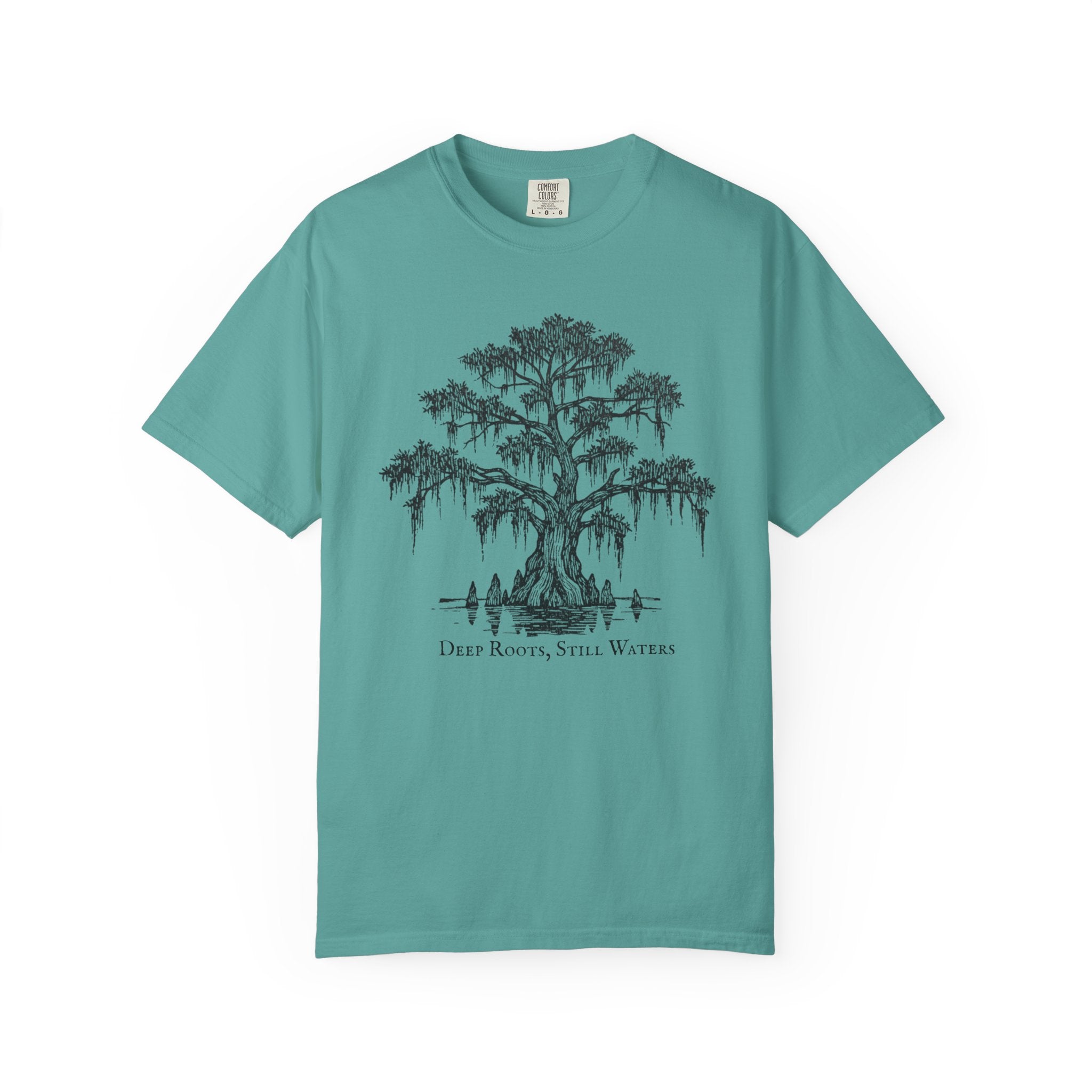 Deep Roots Still Water Tree T-Shirt