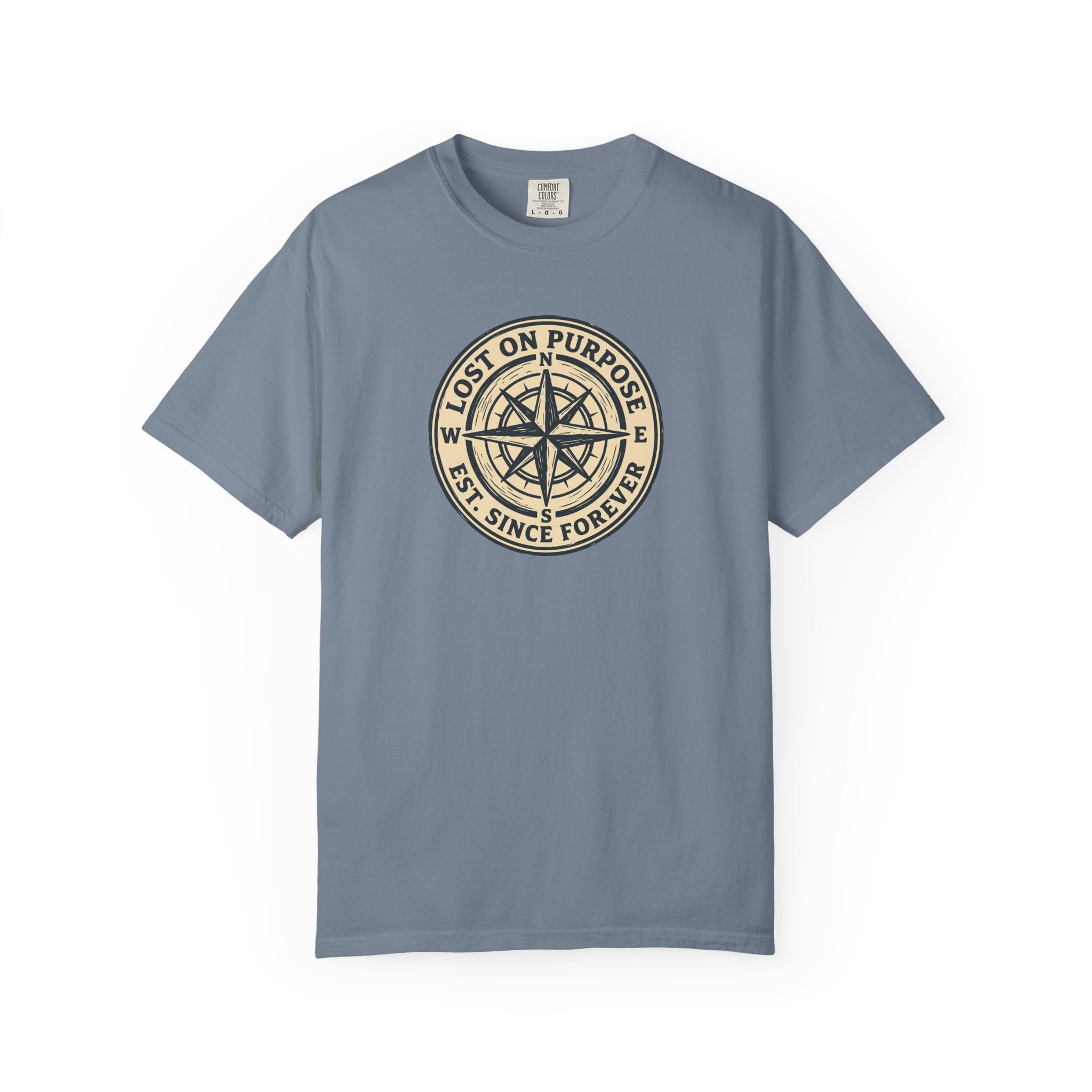 Lost on Purpose Gold Badge T-Shirt