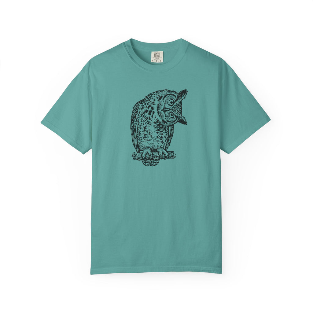 Great Horned Owl Watcher T-Shirt