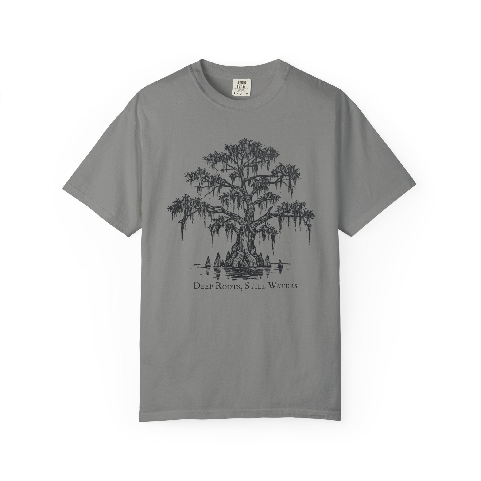 Deep Roots Still Water Tree T-Shirt