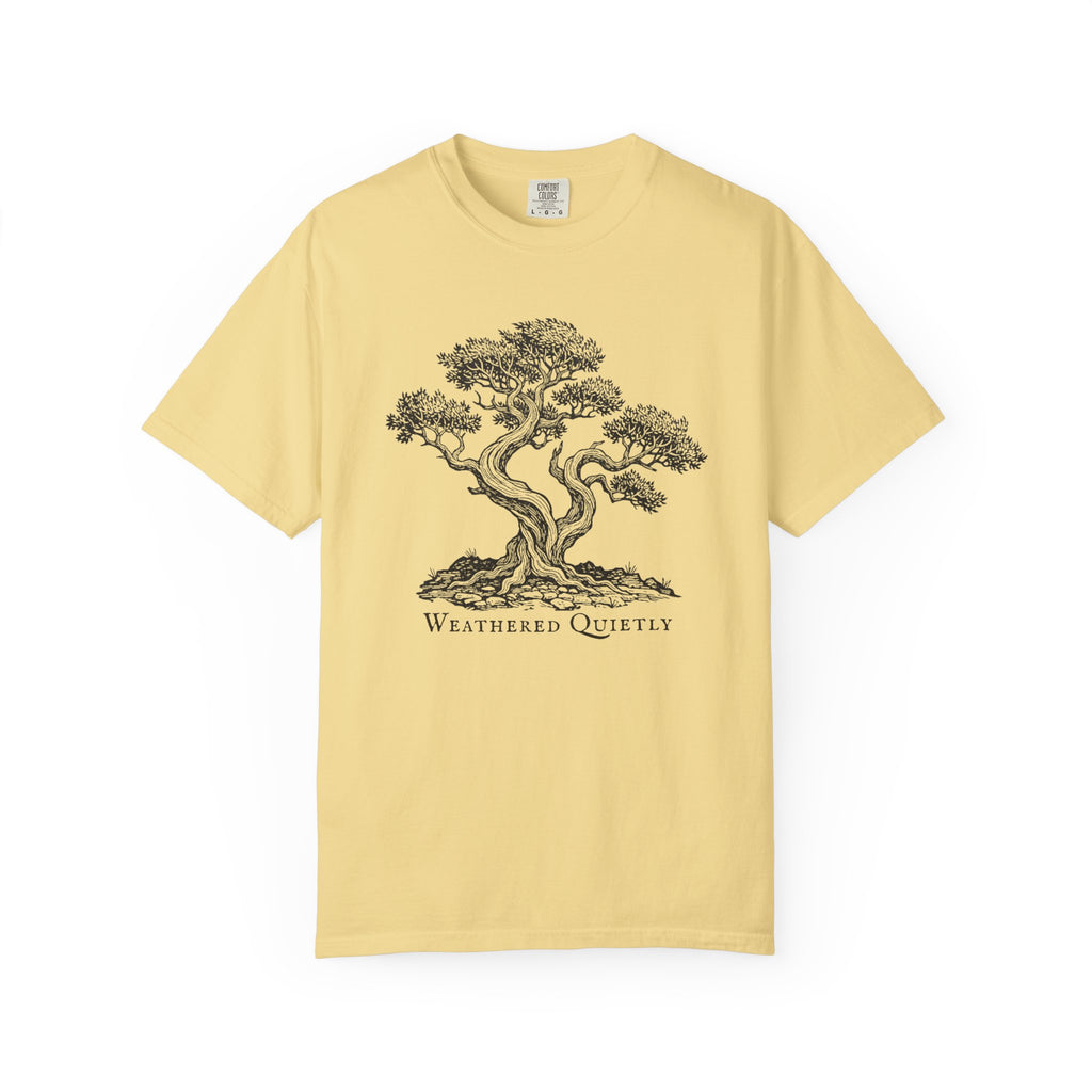 Weathered Quietly Tree T-Shirt