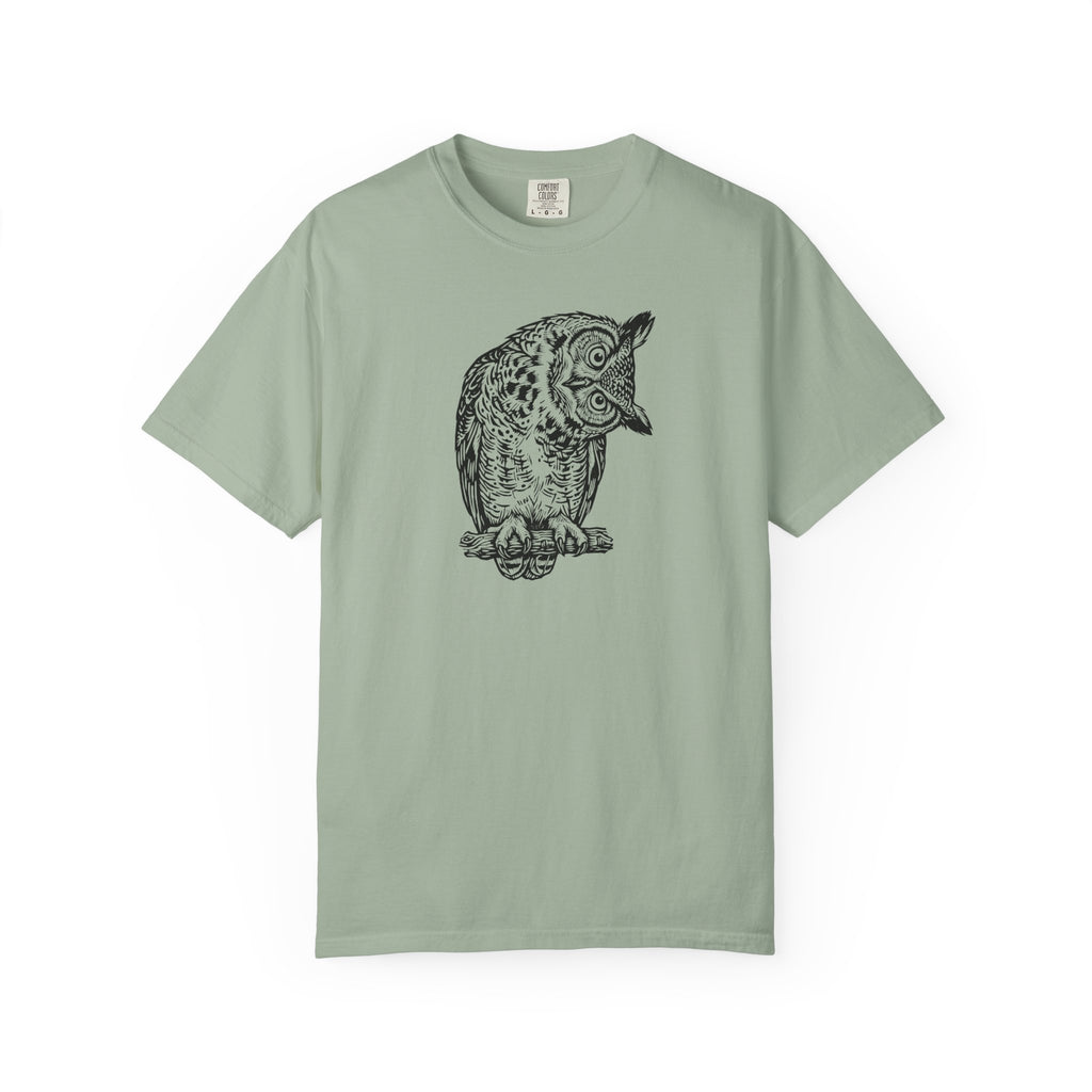 Great Horned Owl Watcher T-Shirt