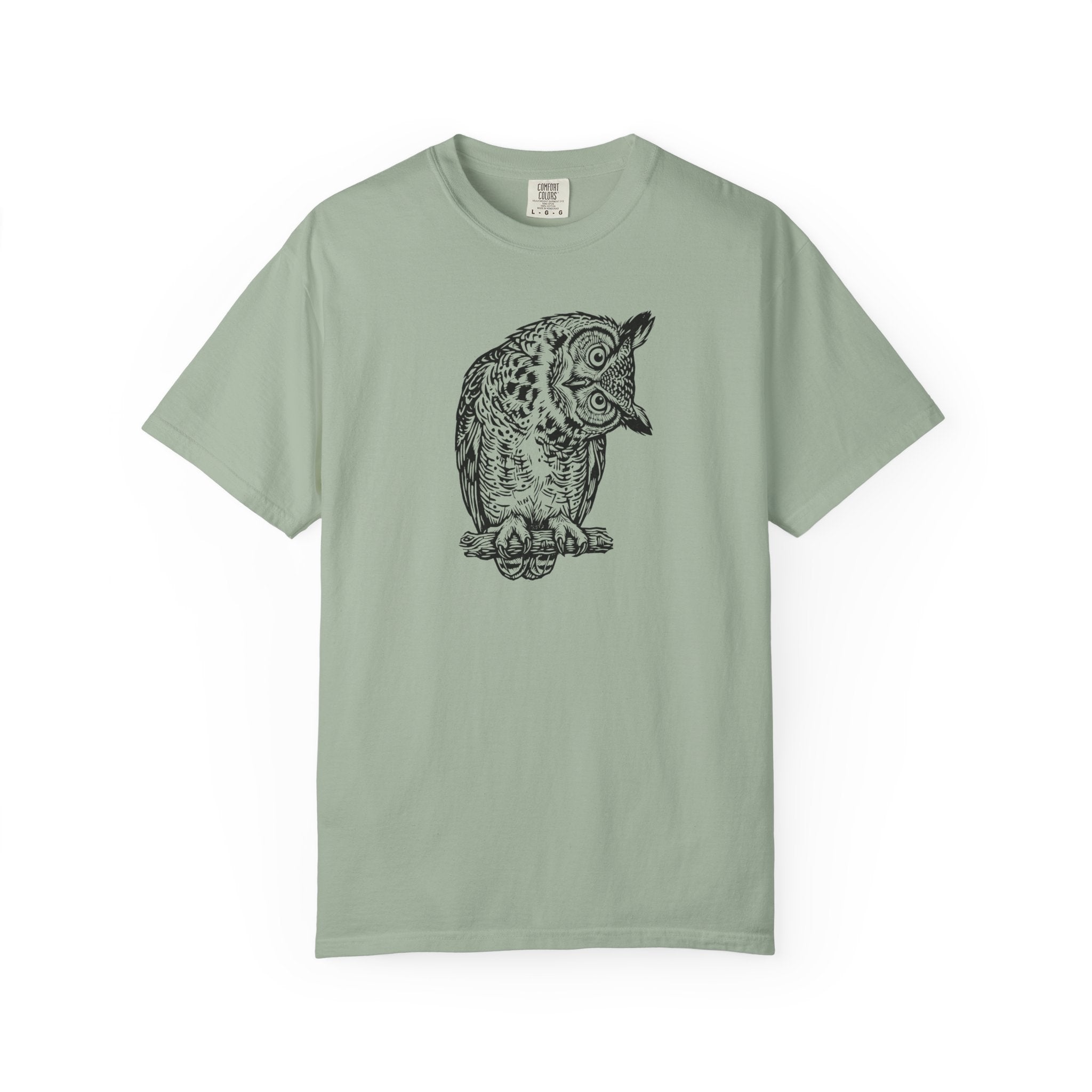 Great Horned Owl Watcher T-Shirt