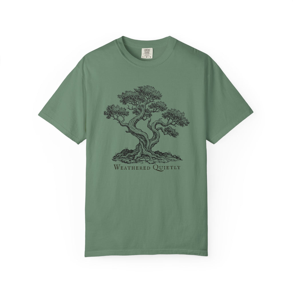 Weathered Quietly Tree T-Shirt