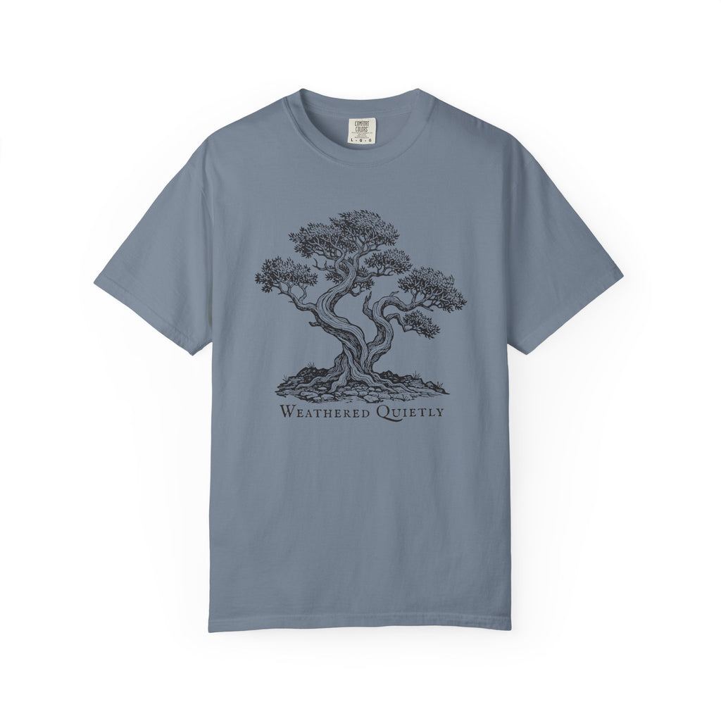 Weathered Quietly Tree T-Shirt