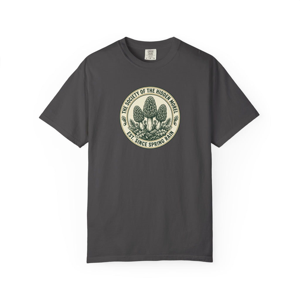 Society of the Hidden Morel Mushroom T-Shirt