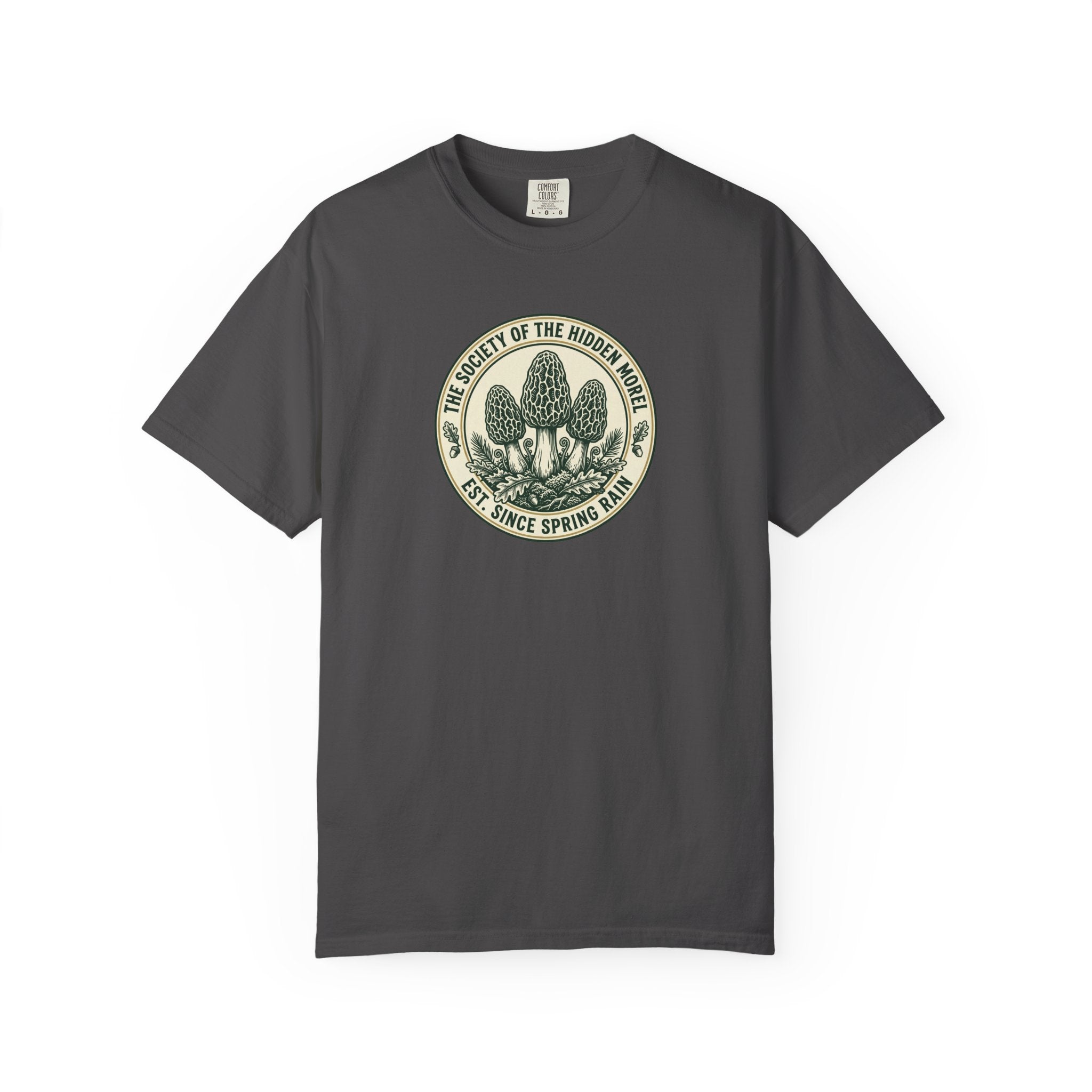 Society of the Hidden Morel Mushroom T-Shirt