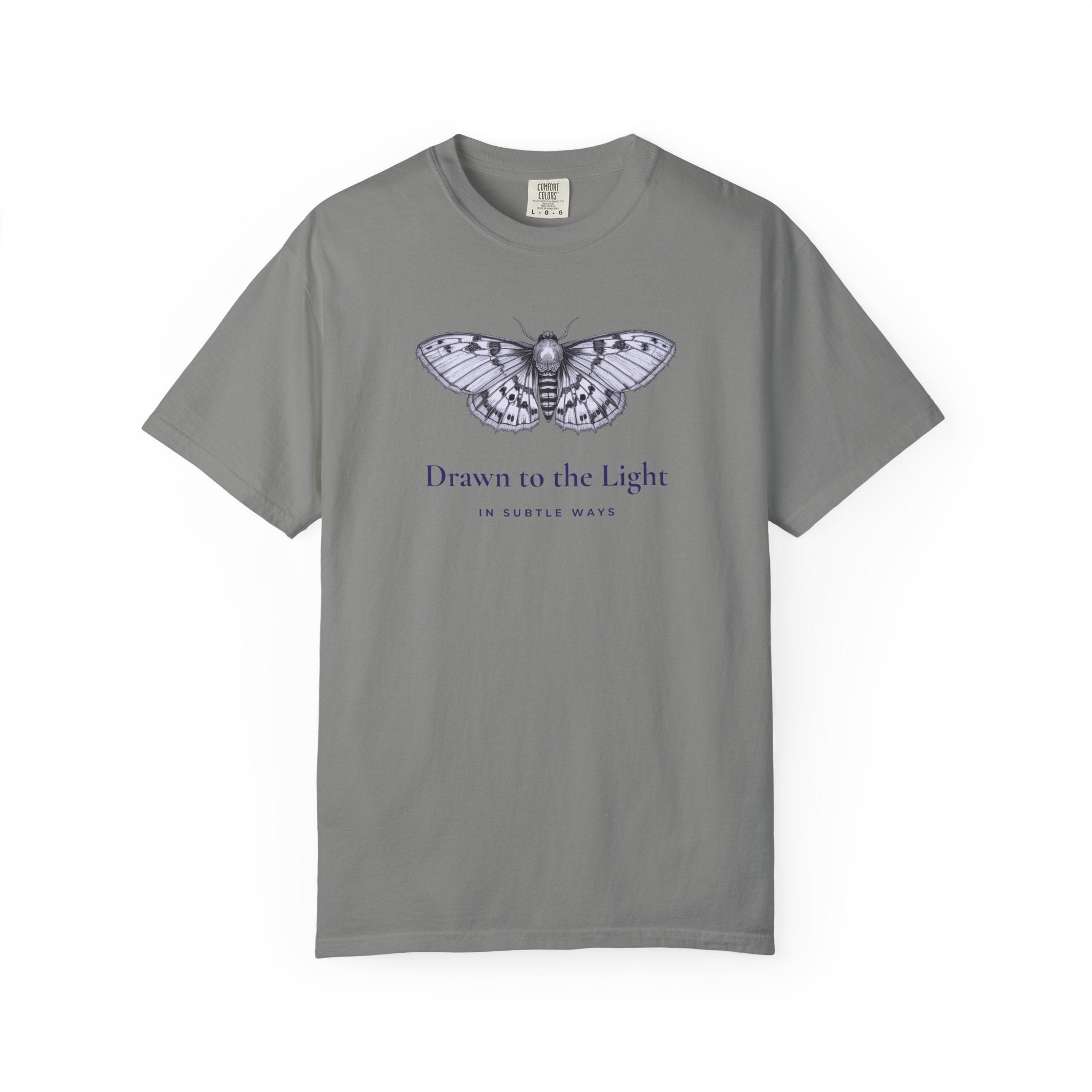 Drawn to the Light Moth T-Shirt