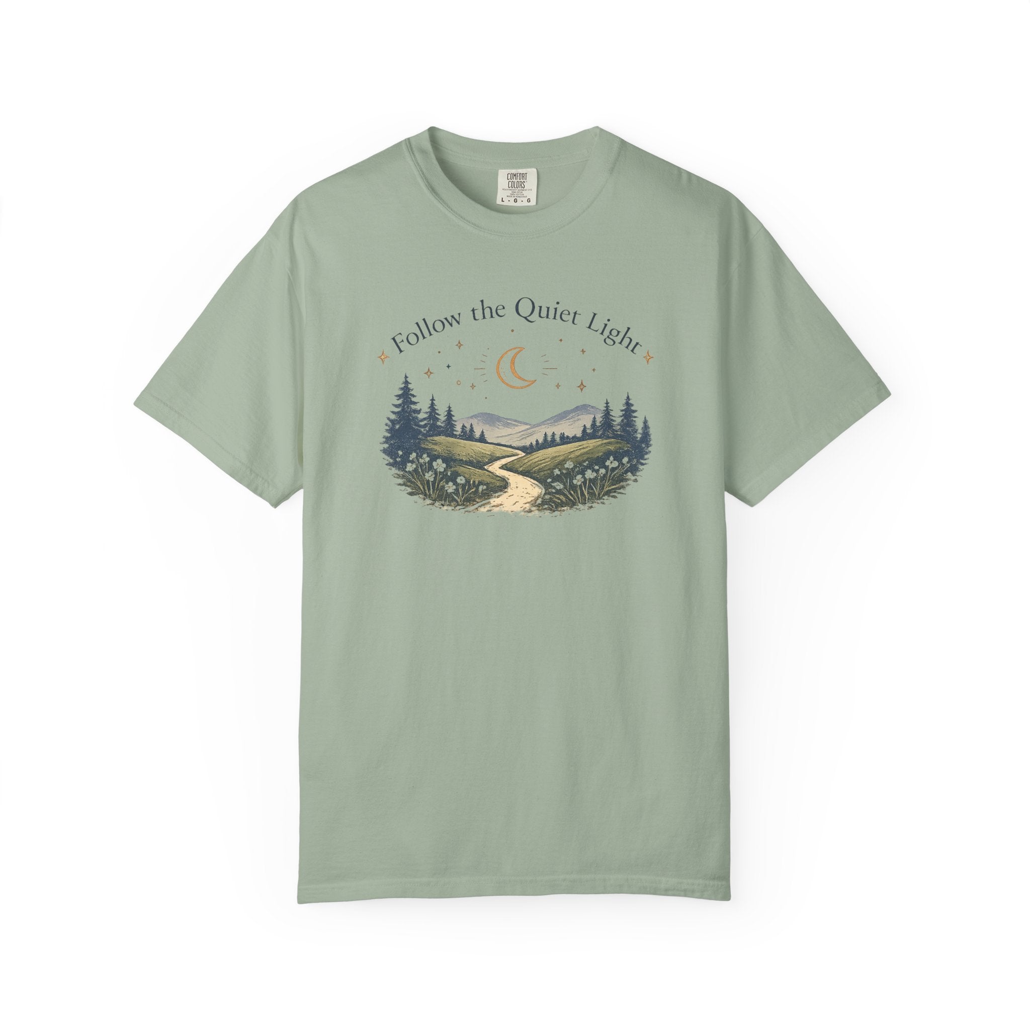 Follow The Quiet Light - Mountain Trail T-Shirt