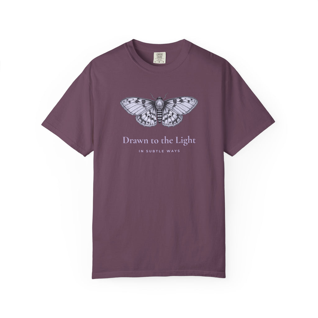 Drawn to the Light Moth T-Shirt