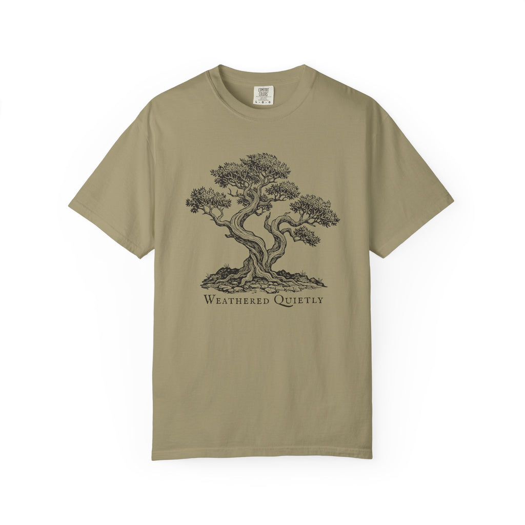 Weathered Quietly Tree T-Shirt