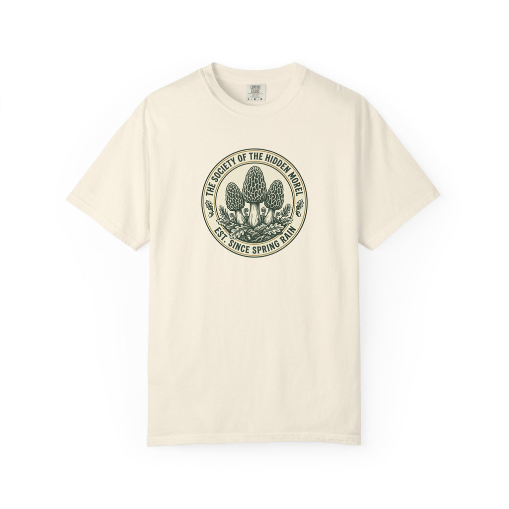 Society of the Hidden Morel Mushroom T-Shirt