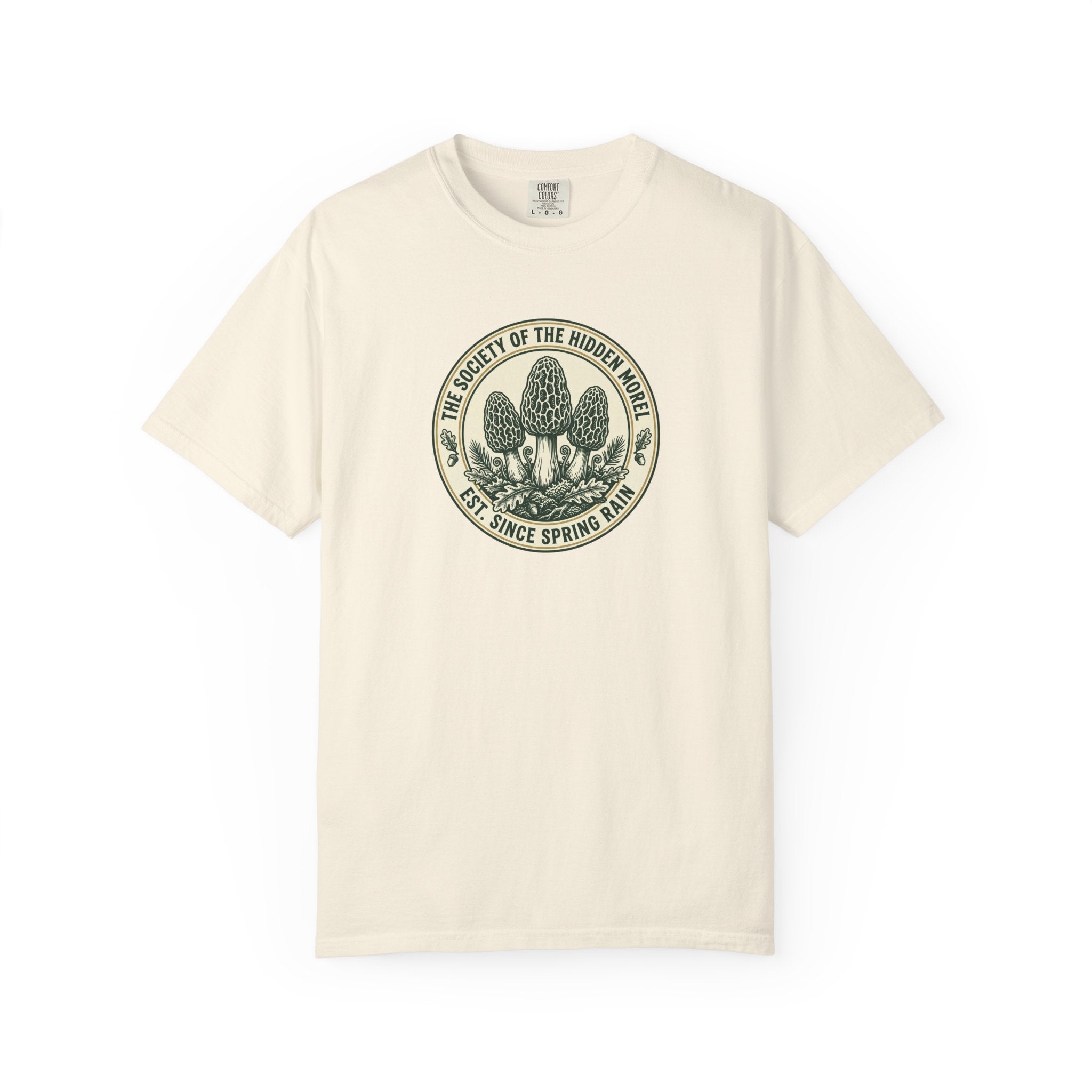 Society of the Hidden Morel Mushroom T-Shirt