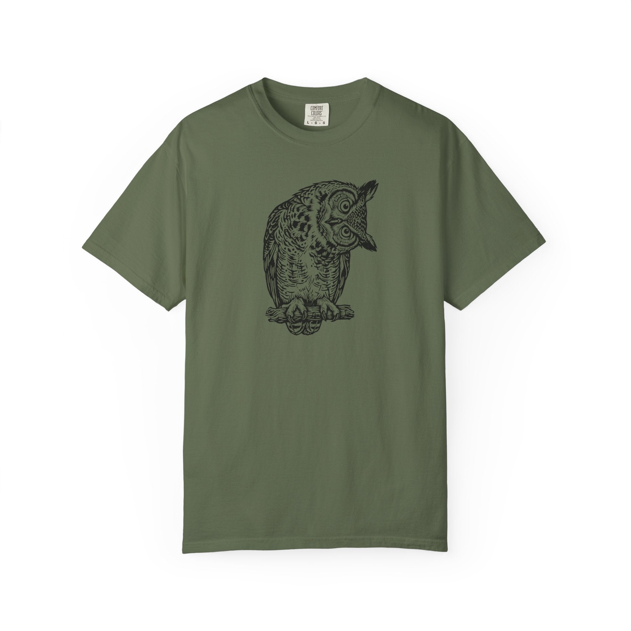 Great Horned Owl Watcher T-Shirt